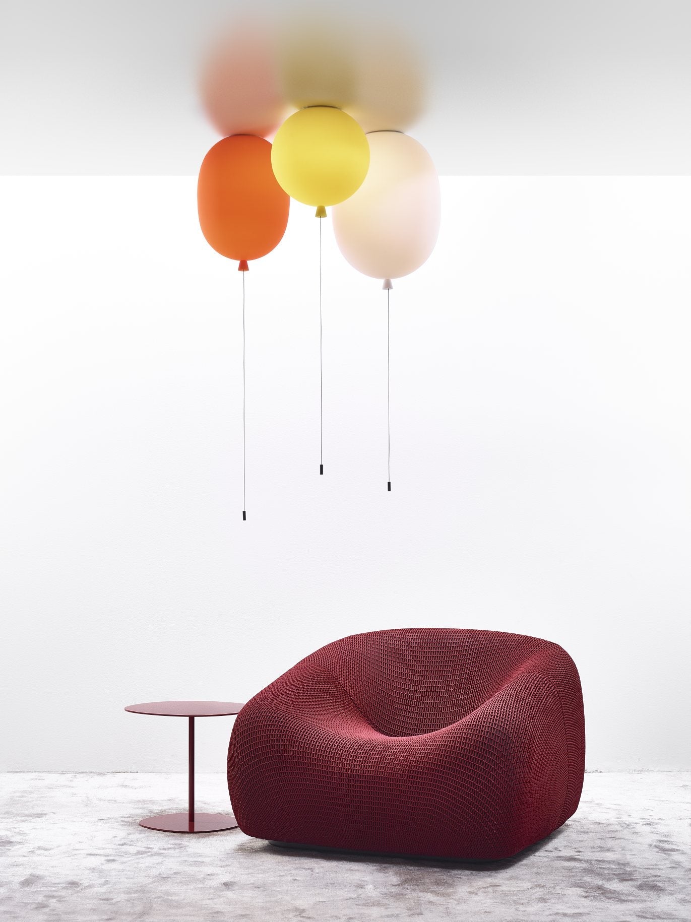 MEMORY ceiling lamp frosted glass