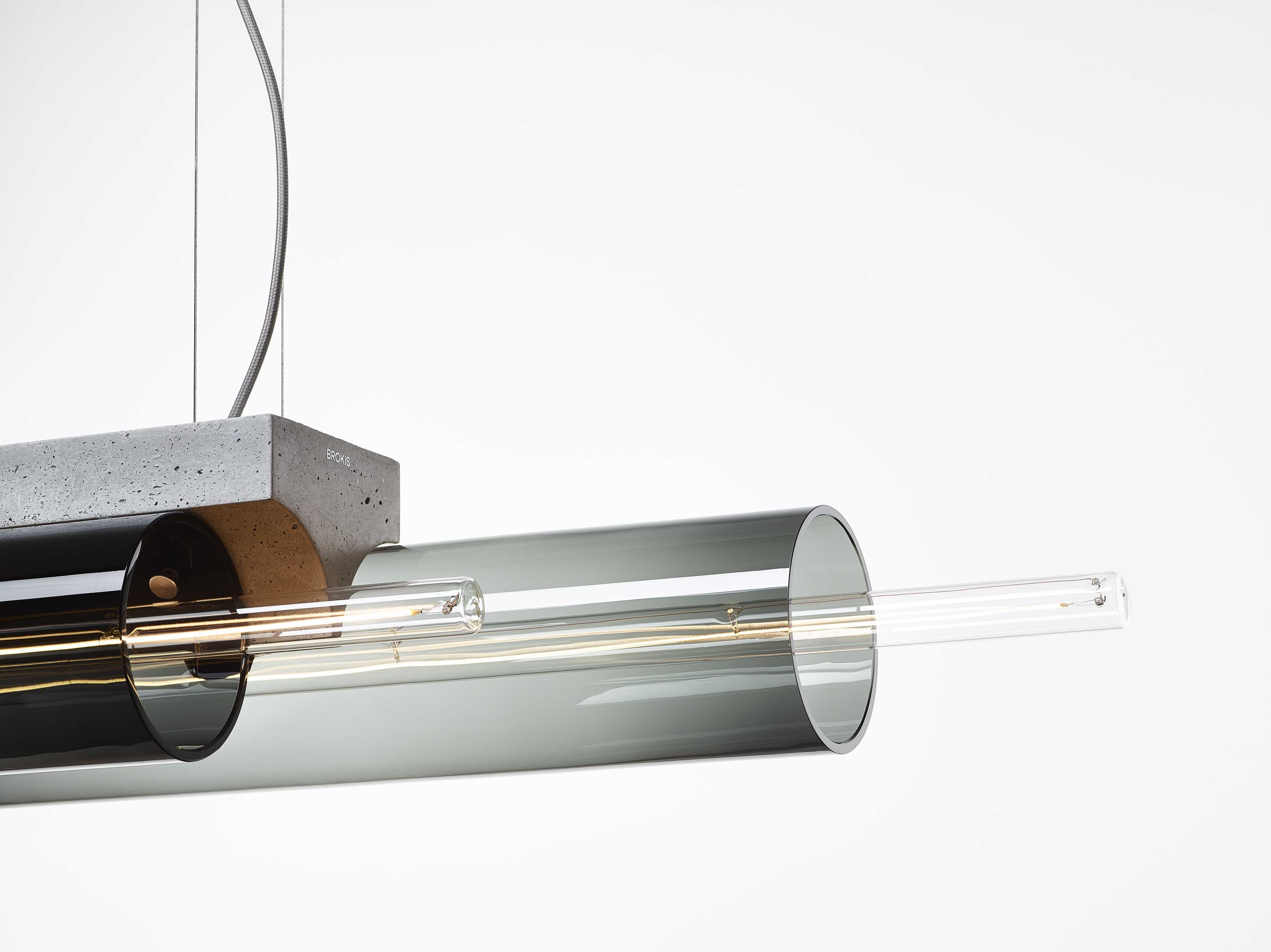 Hanglamp OVERLAY beton