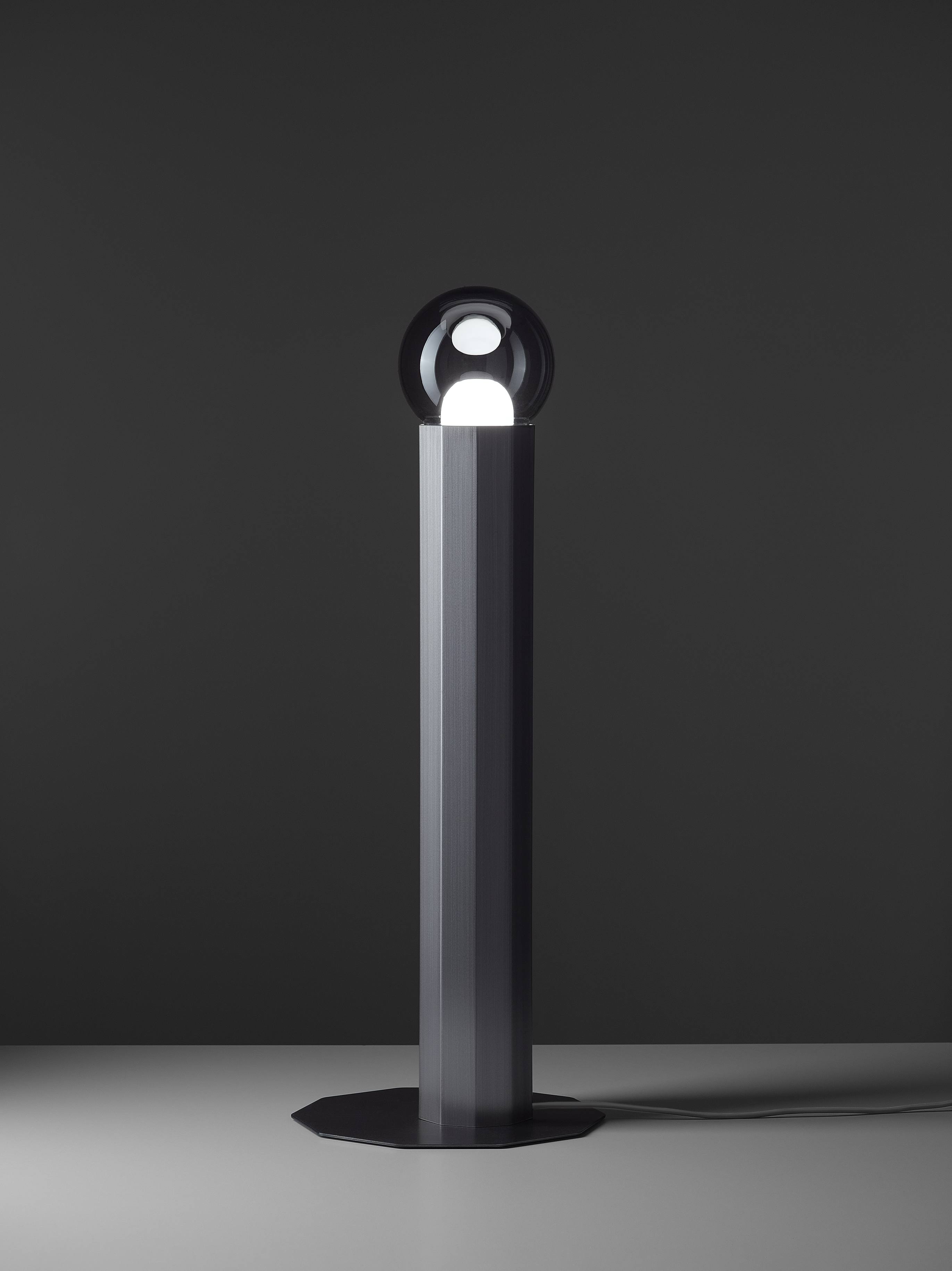 Vloerlamp PRISMA metalen armatuur