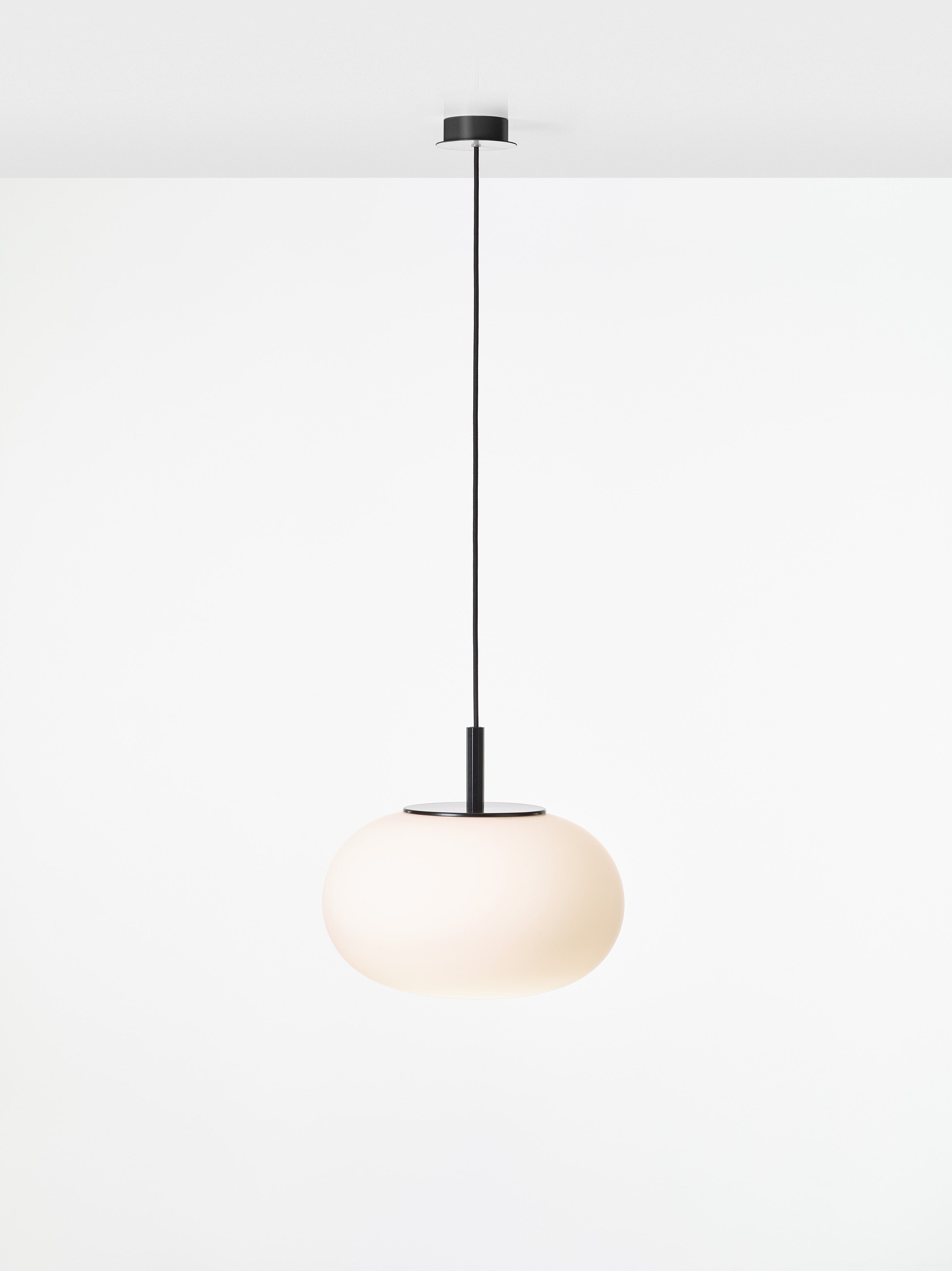 Hanglamp SFERA OVAL matglas