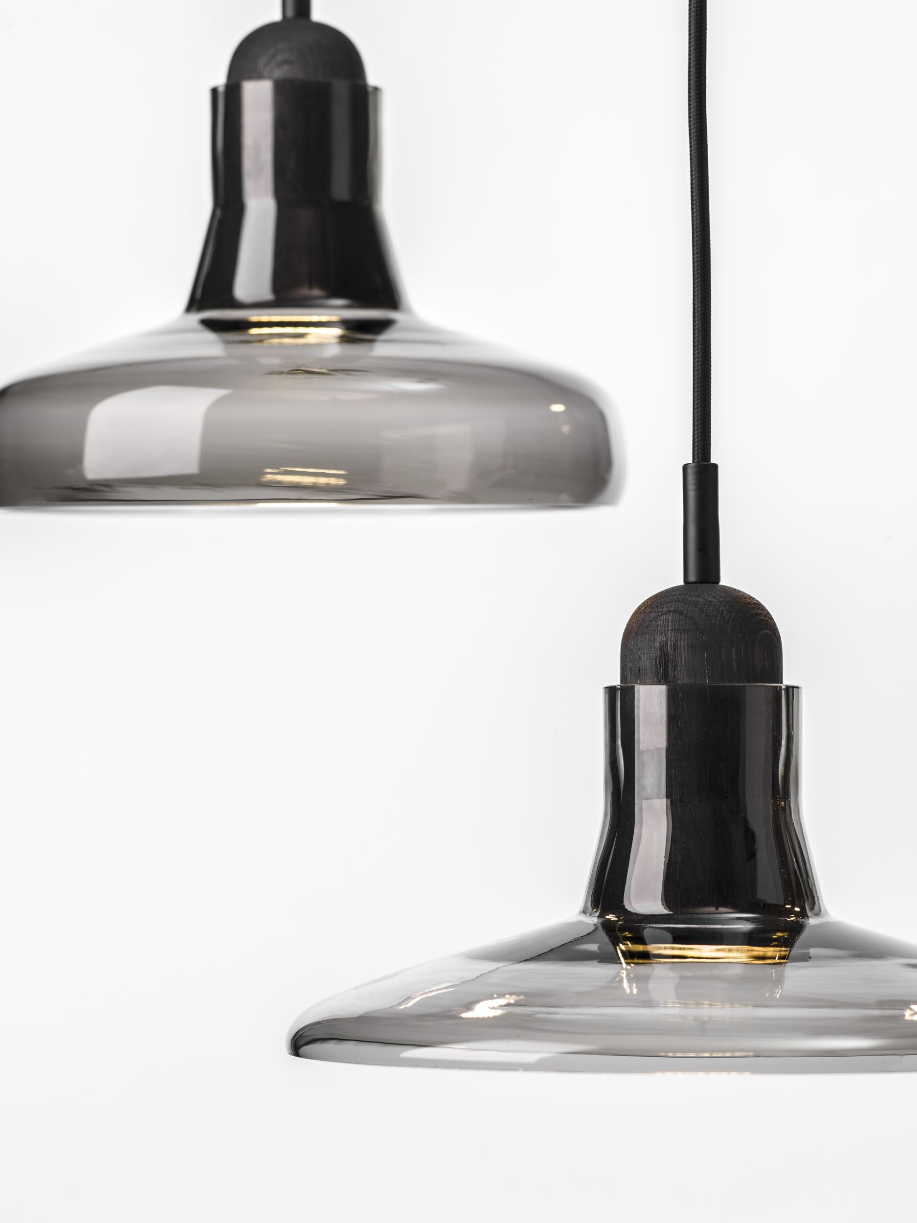 Hanglamp SHADOWS - SET RING glas glanzend