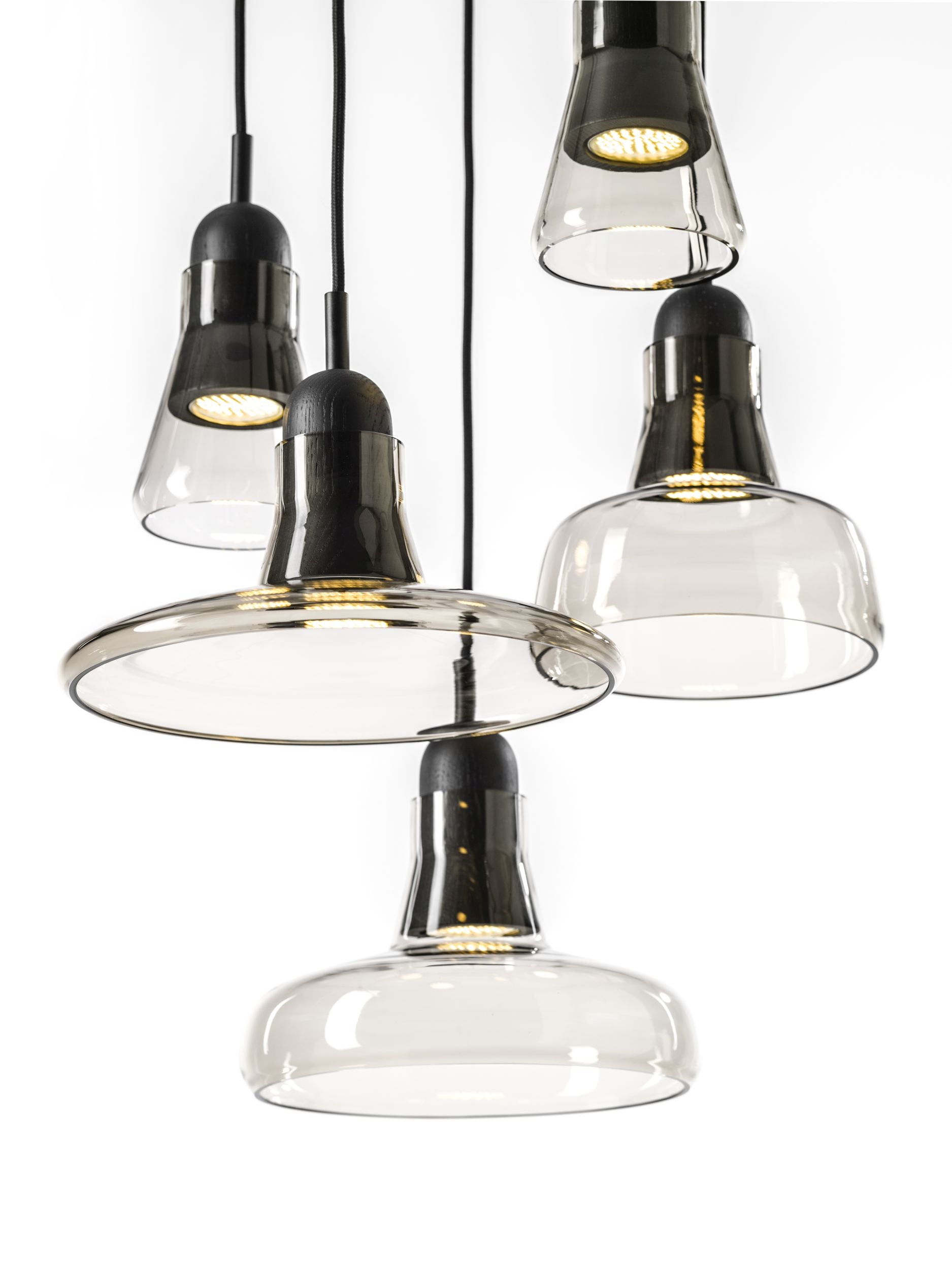 Hanglamp SHADOWS PC895 glanzend glas