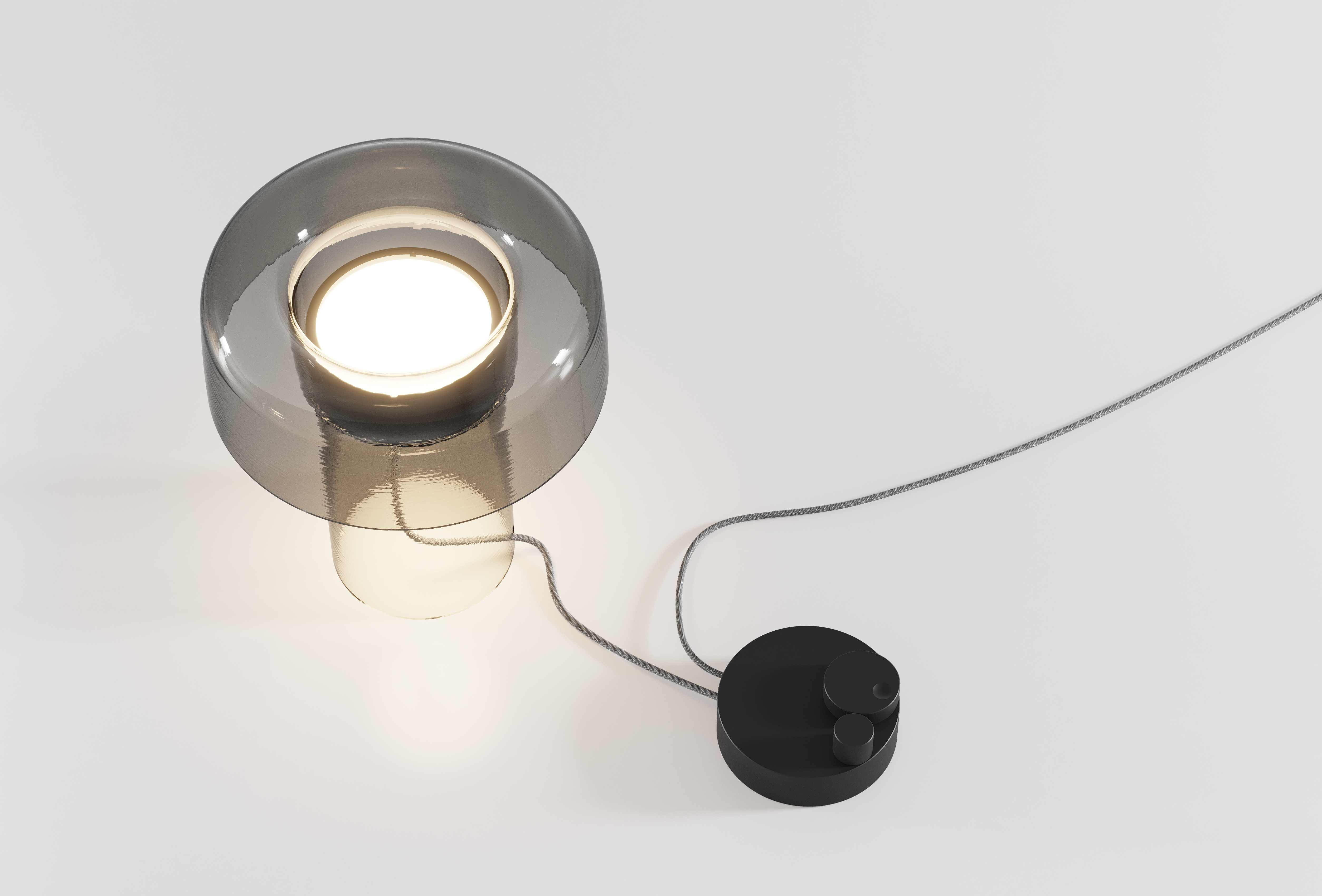 Tafellamp SPECTRA van glas