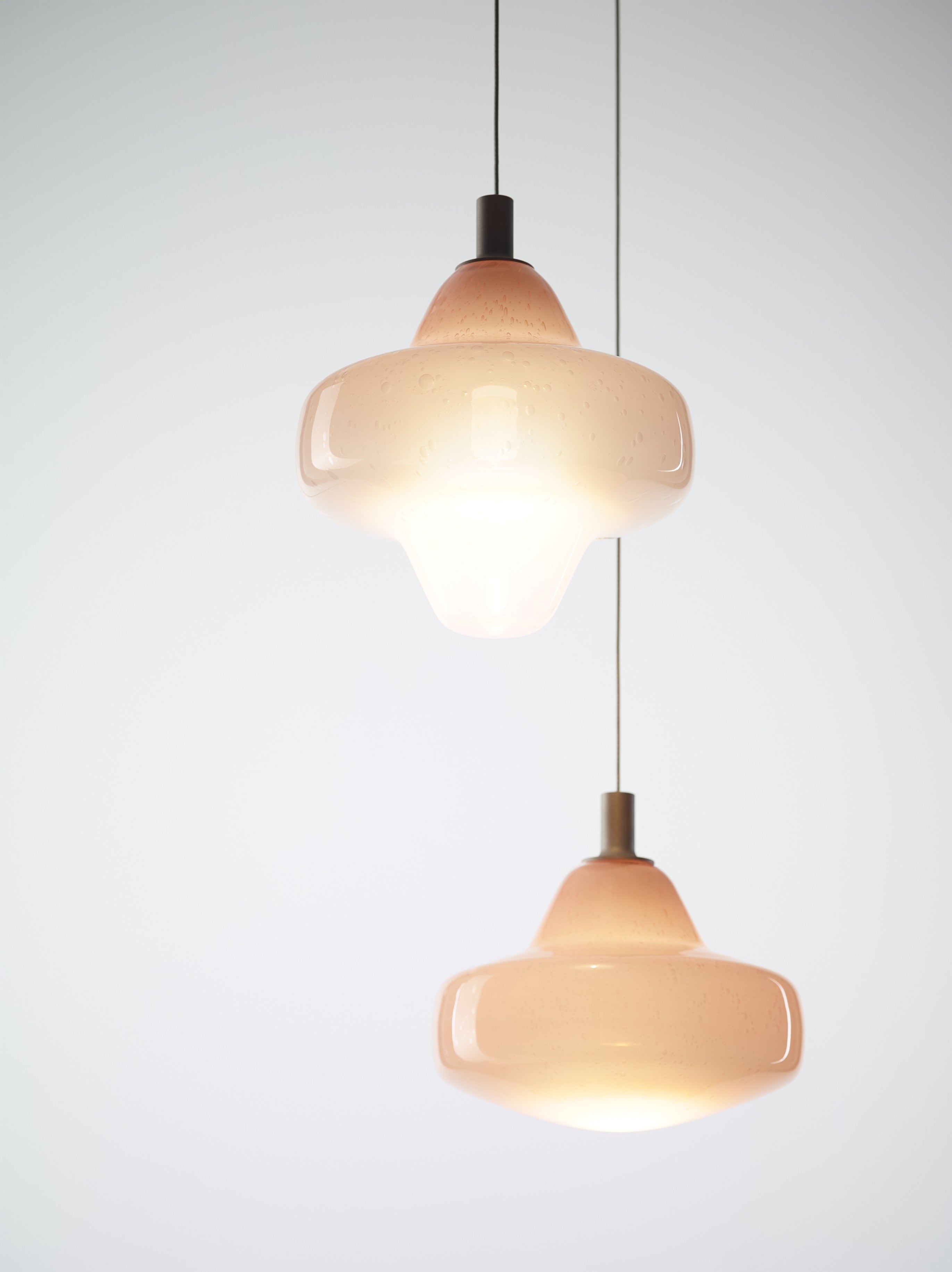 Hanglamp STARCLOUD opblaasbaar glas