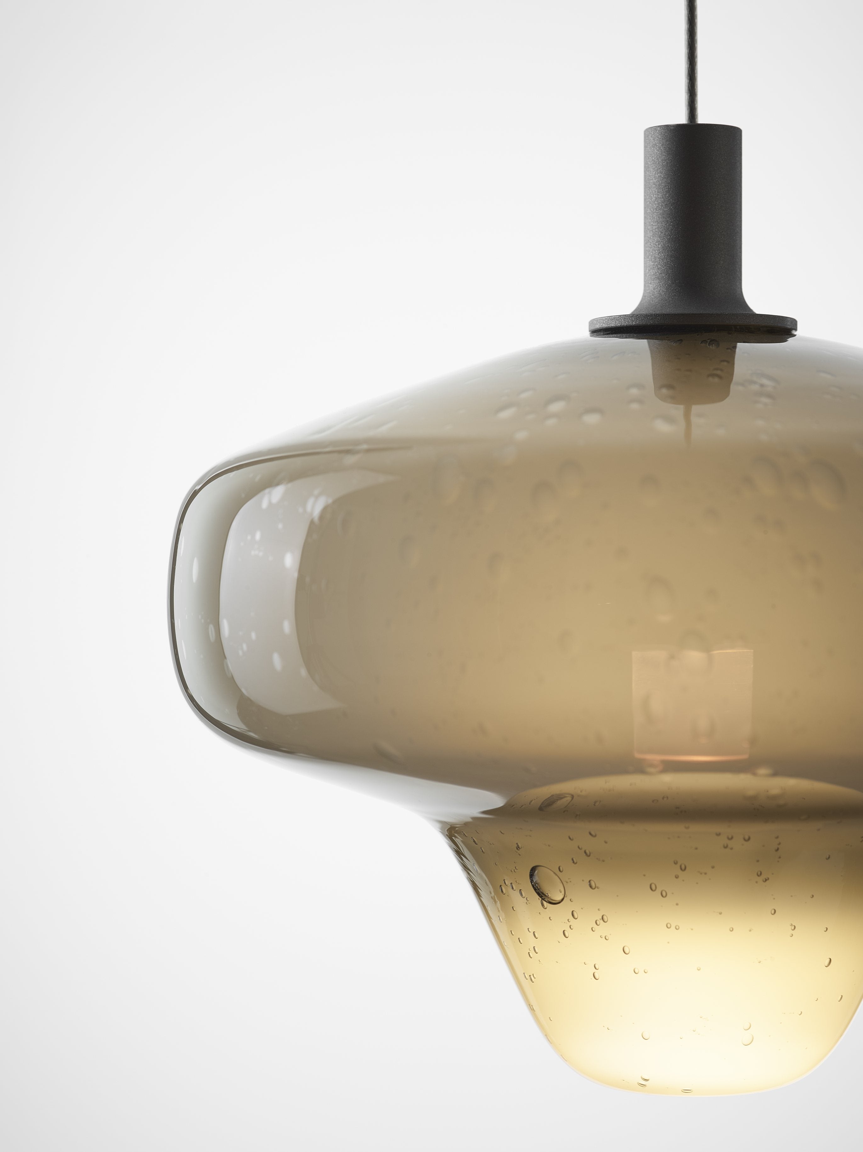 Hanglamp STARCLOUD opblaasbaar glas