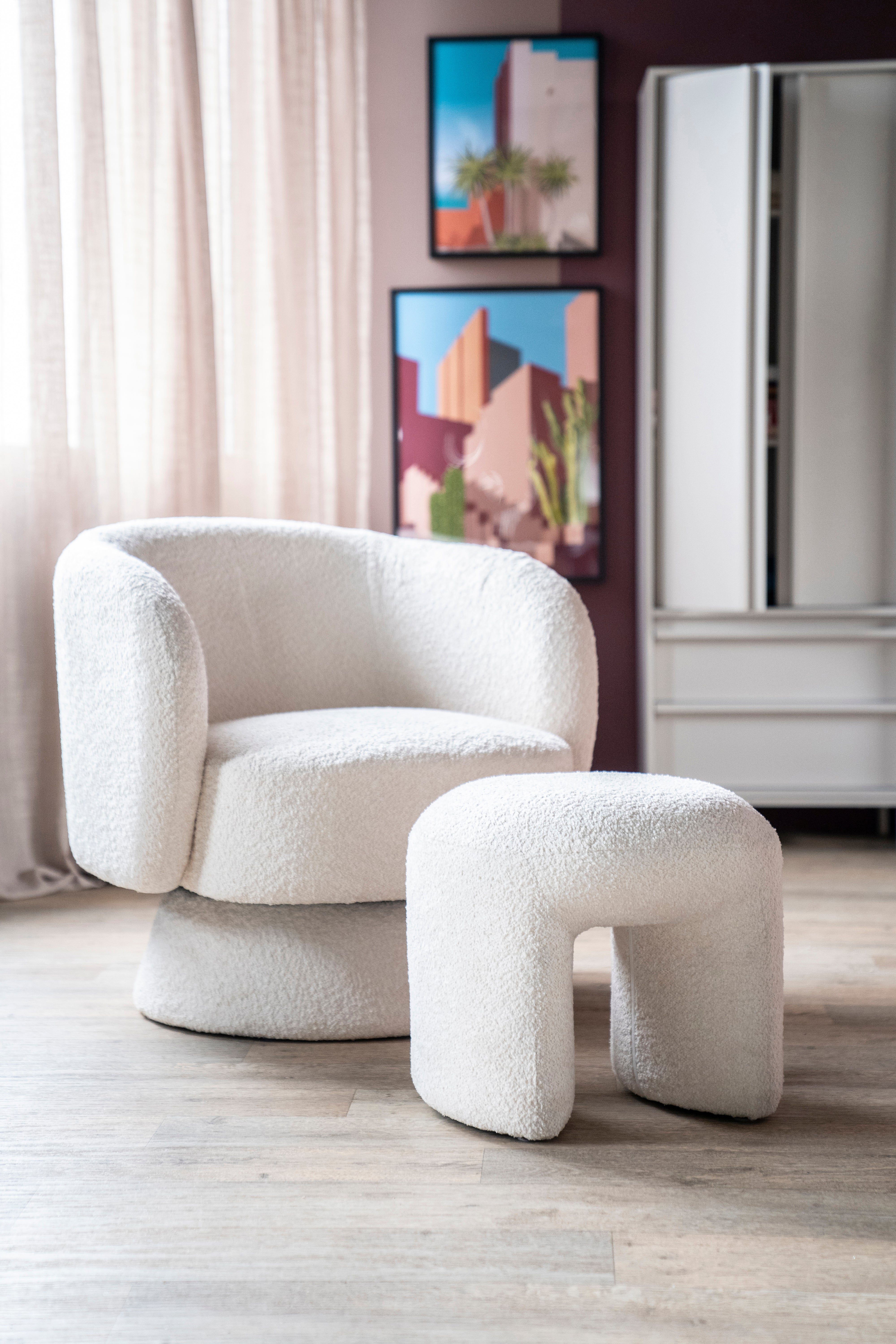 Fauteuil BALOU beige