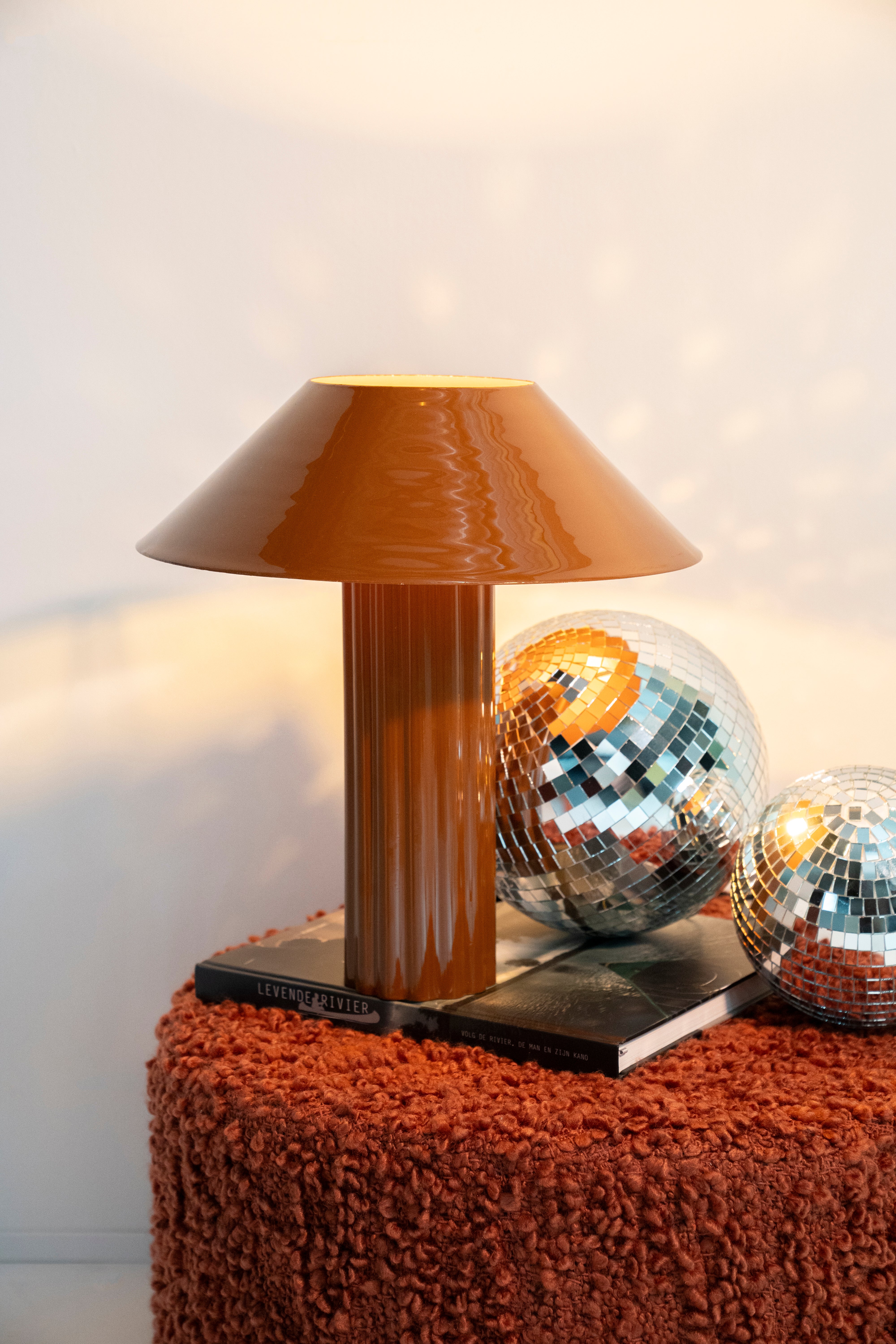 Tischlampe PALLAS senfgelb