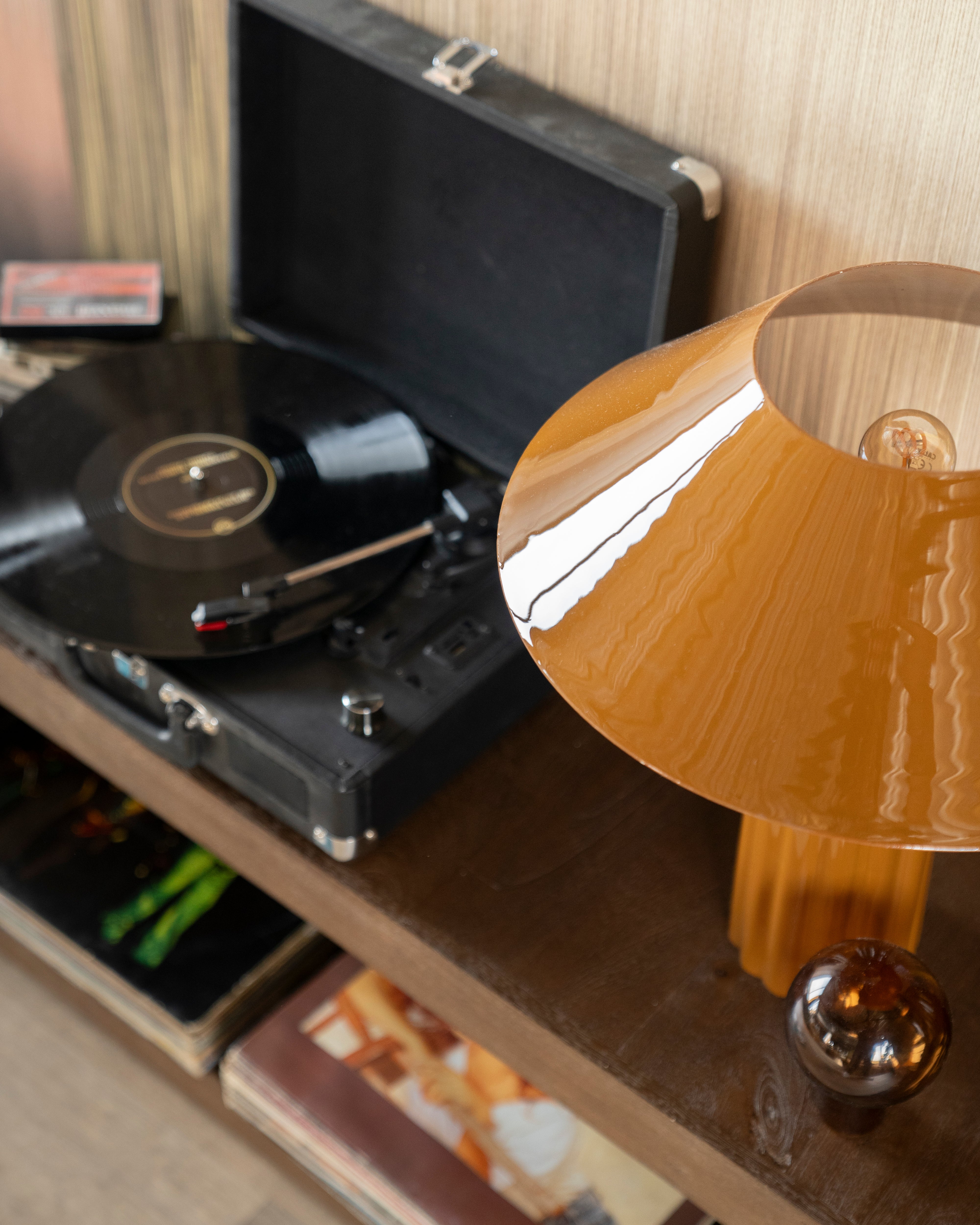 Tischlampe PALLAS senfgelb