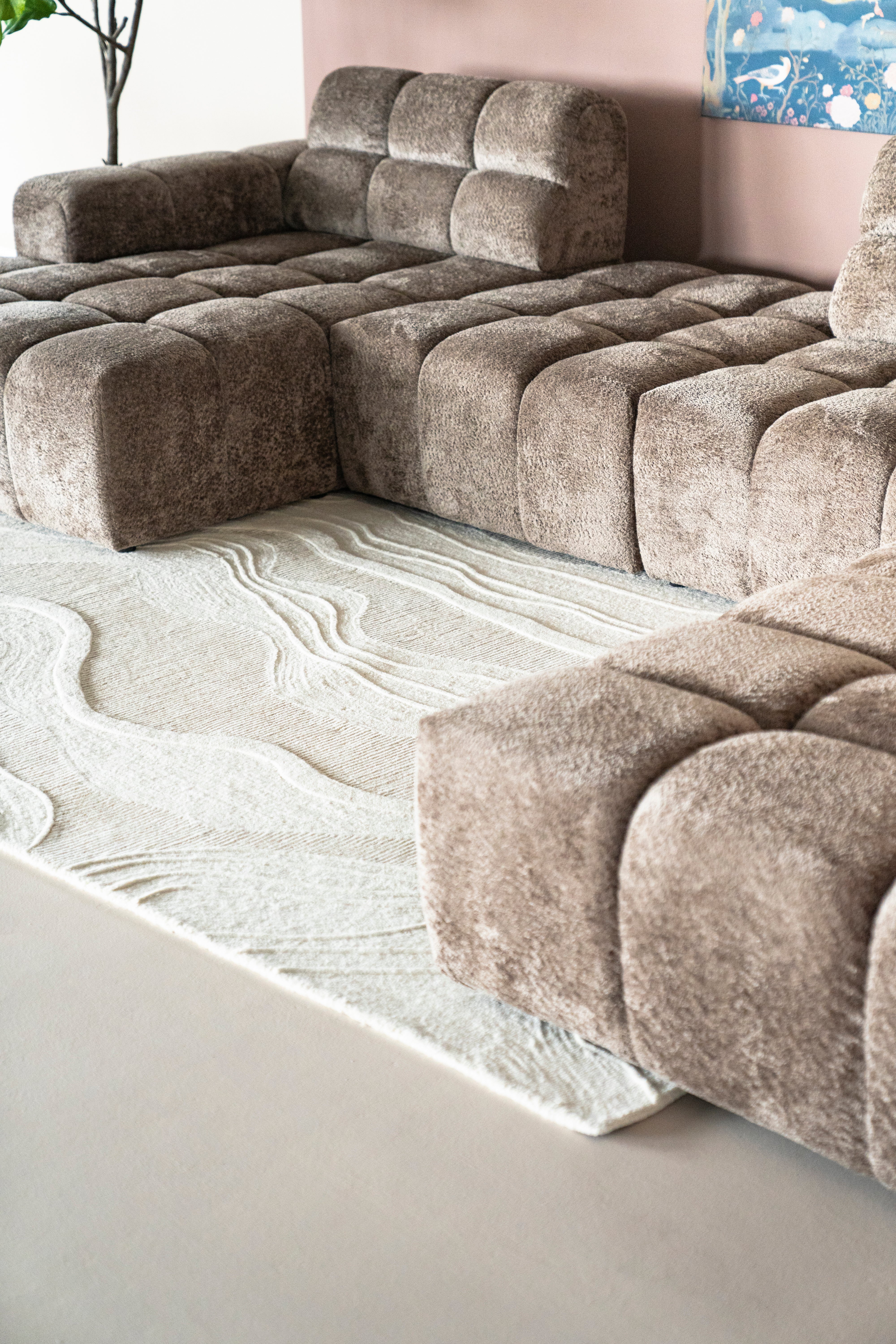 Teppich SOIL cremefarben