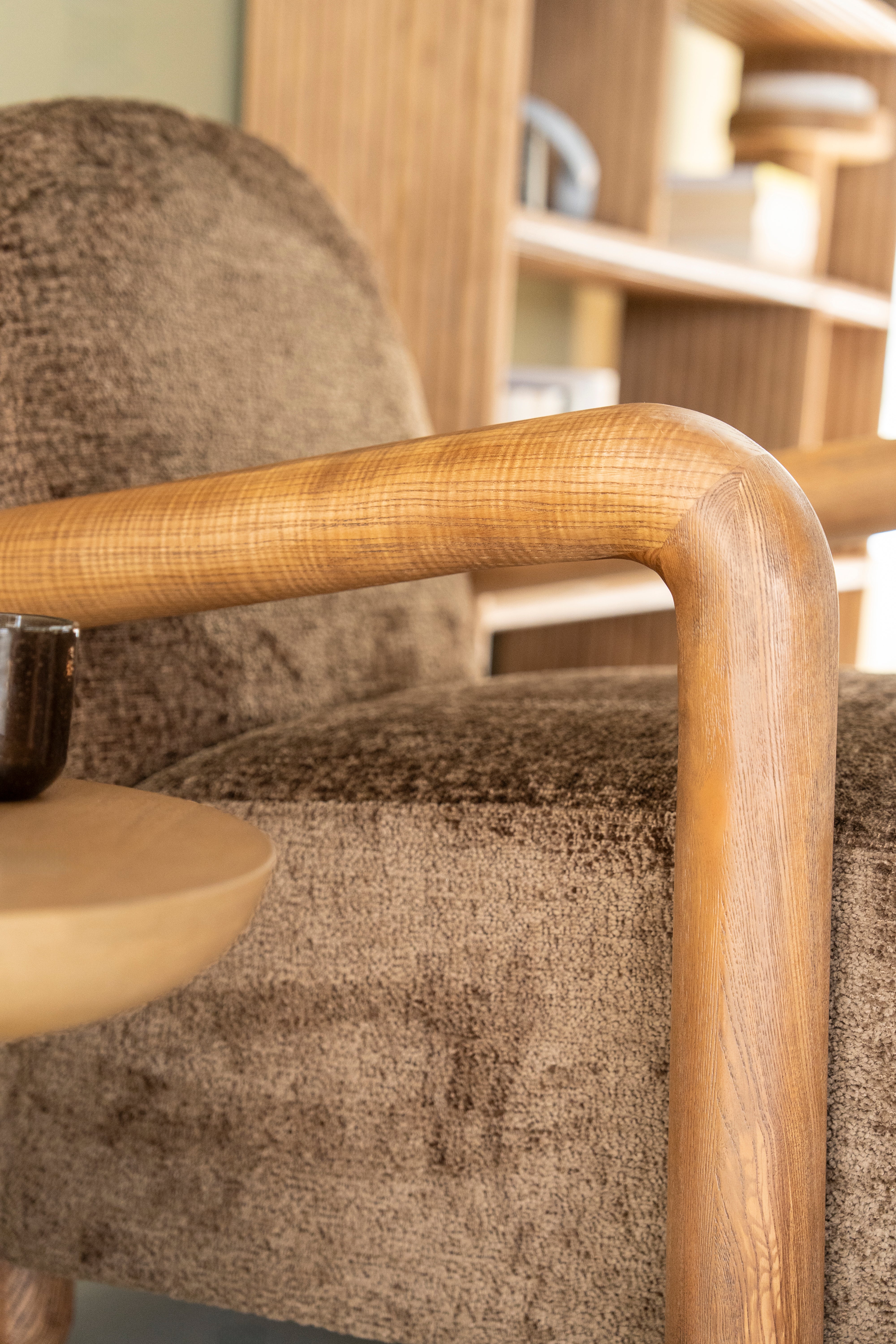 Retro fauteuil beige