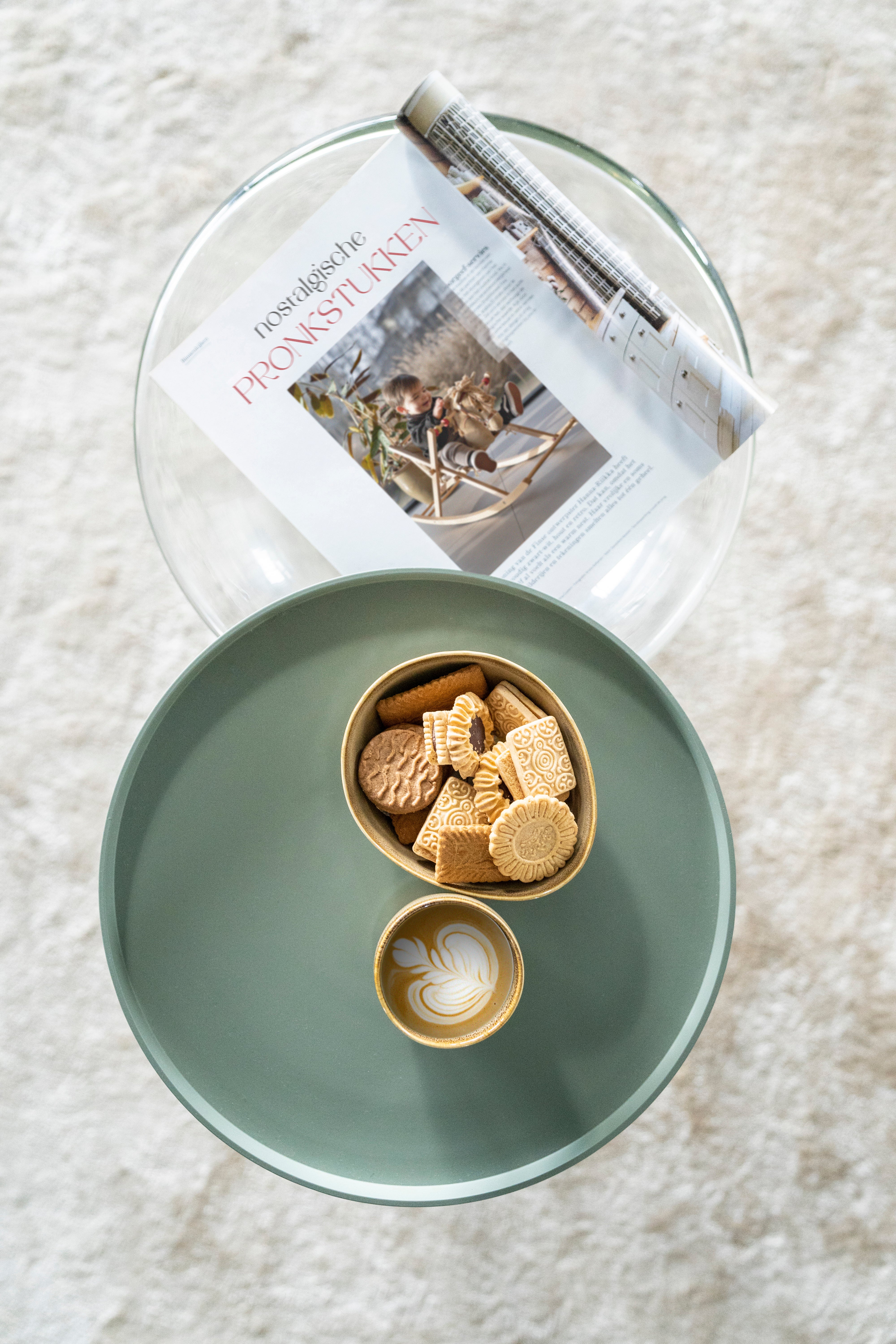 Bijzettafel BEAN groen