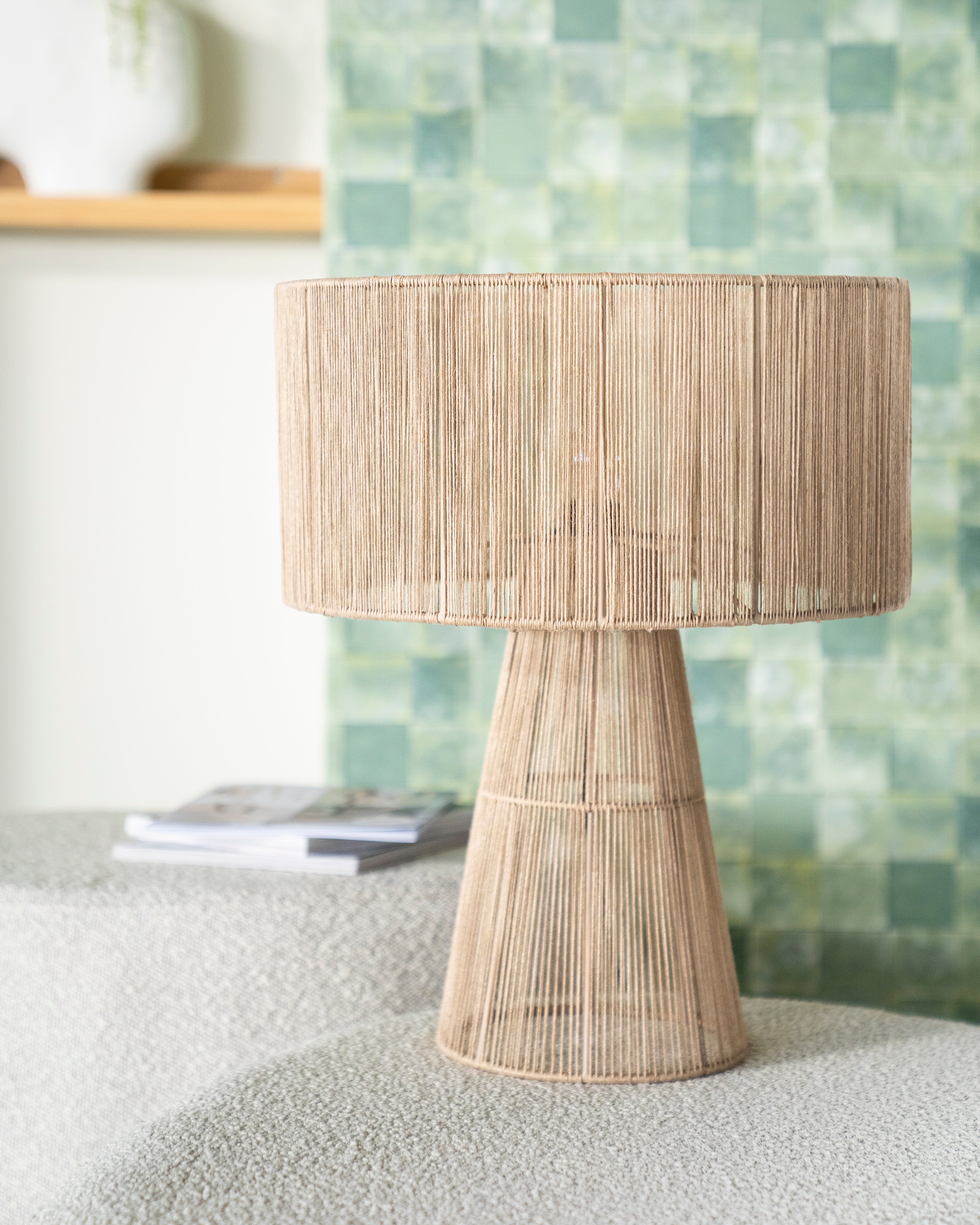 Tafellamp OSHU jute