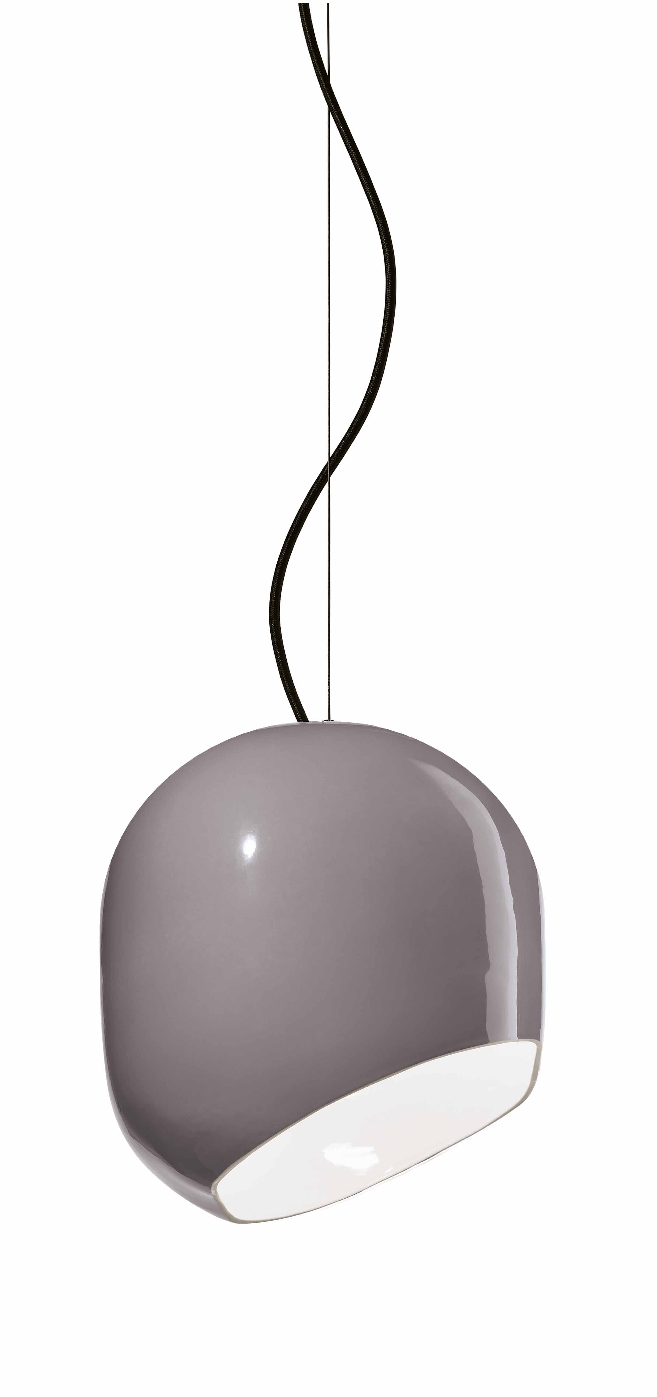 Hanglamp van keramiek AYRTON grijs