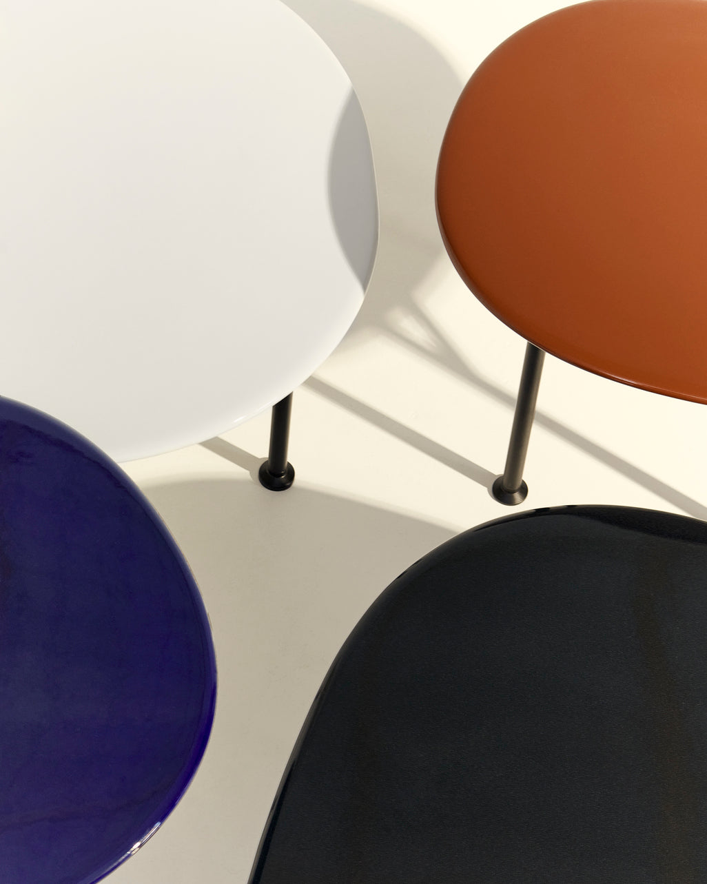 Kaffeetisch CARMEL bordeaux Keramik