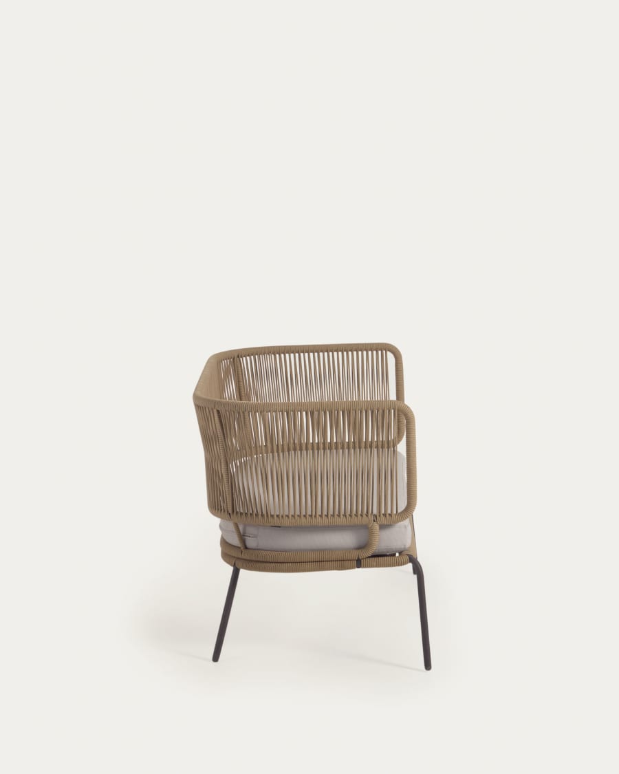 NADIN beiges Gartensofa