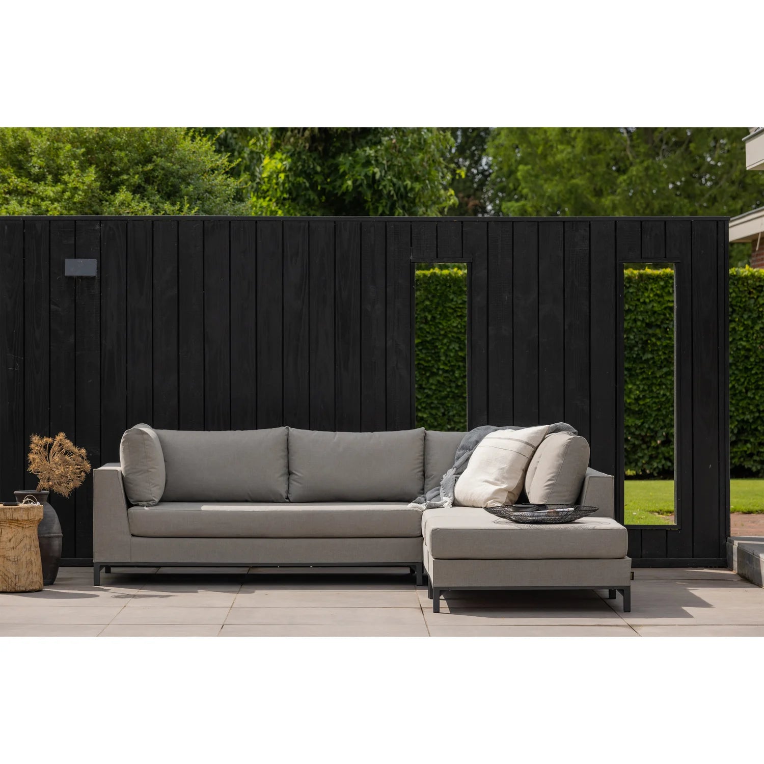 Rechtsseitige Gartenliege SICILIE beige