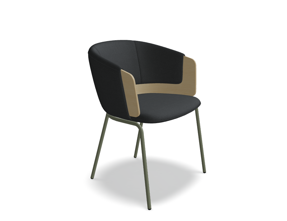 Basis der Kragen Metallstuhl