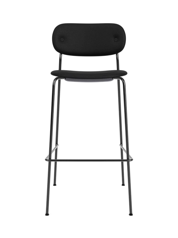 Gepolsterter Hocker CO schwarz