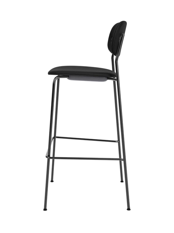 Gepolsterter Hocker CO schwarz