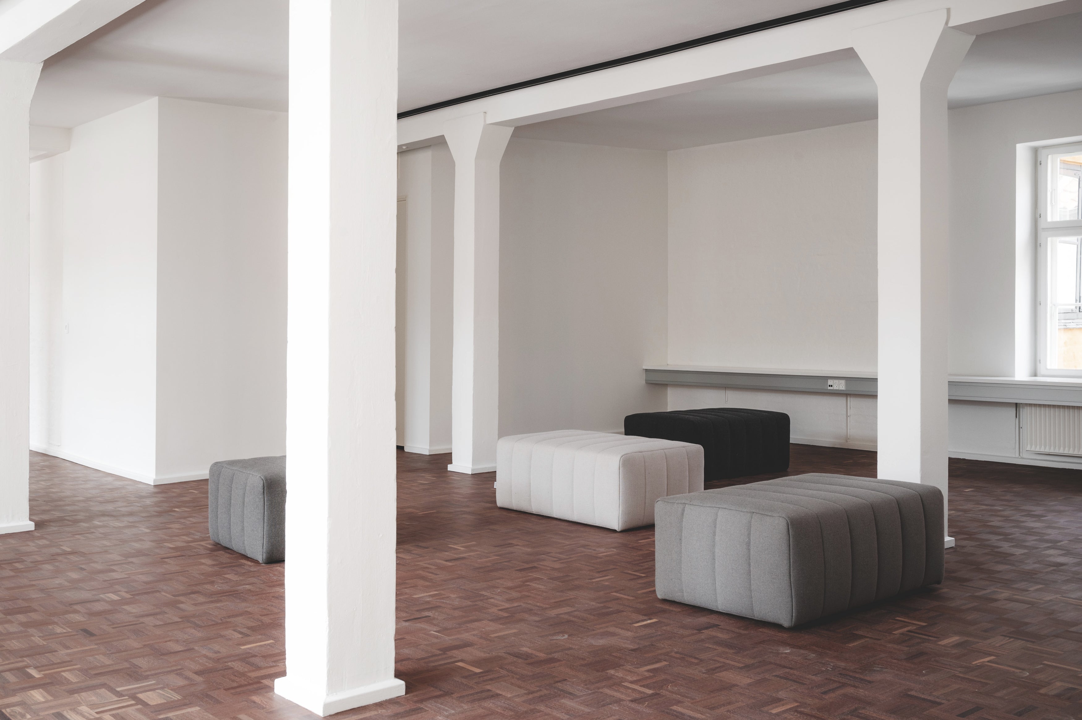 Puf SCENE gestoffeerd