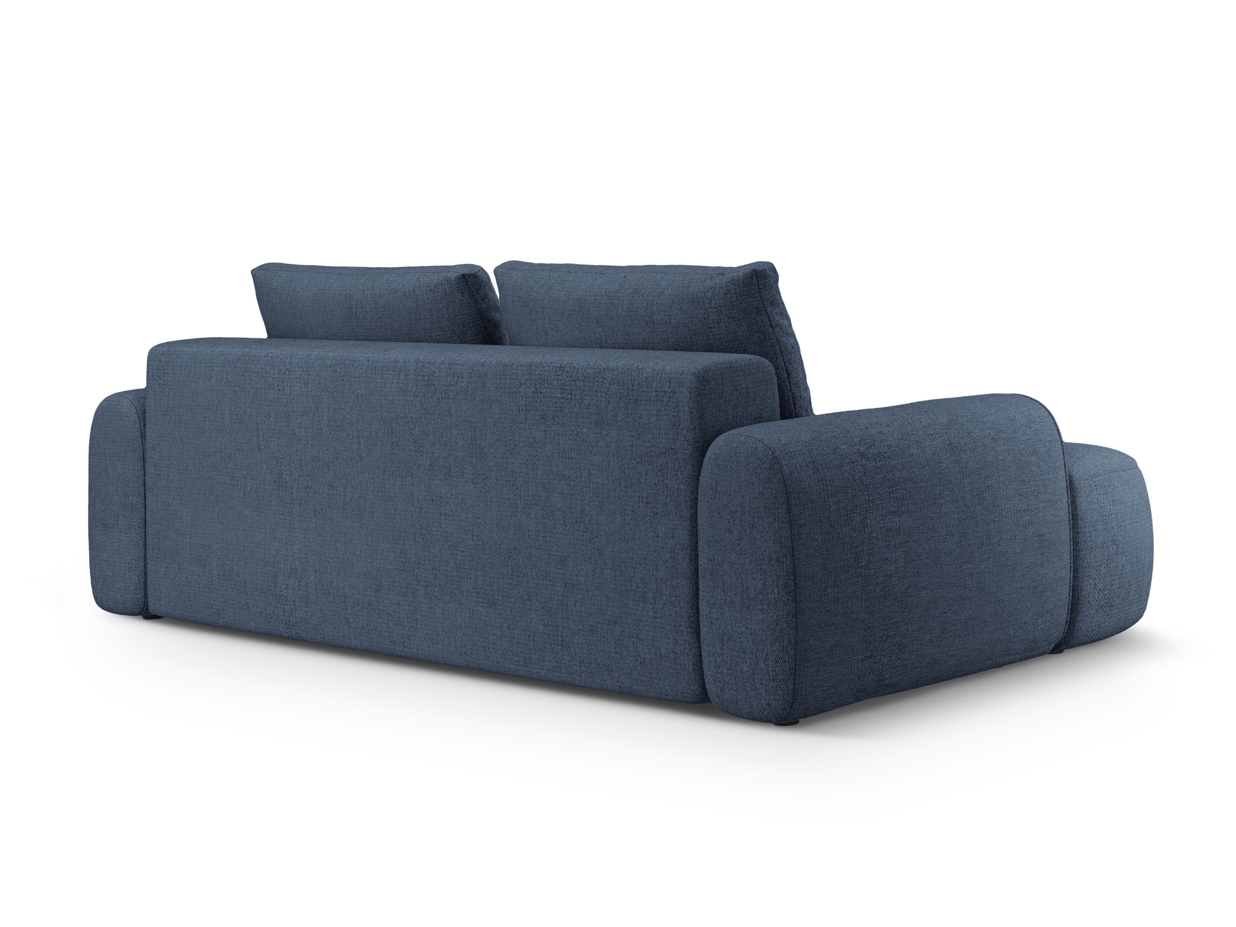 Sofa with sleeping function for 4 people LINZ blue