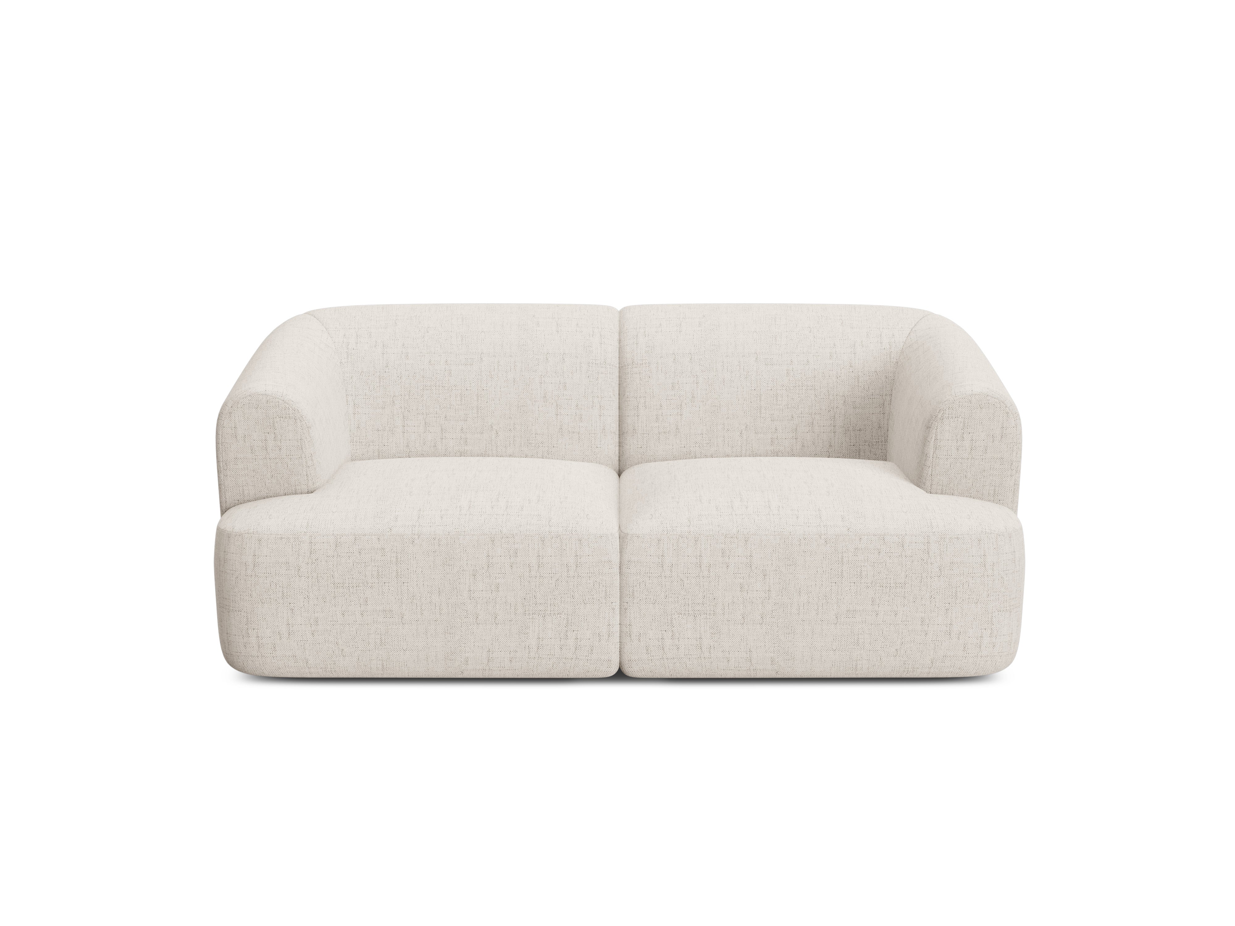 2-seater Sofa CAMPI cream chenille