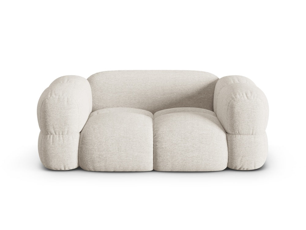 Sofa 2-sitzig LORETTO hellbeige