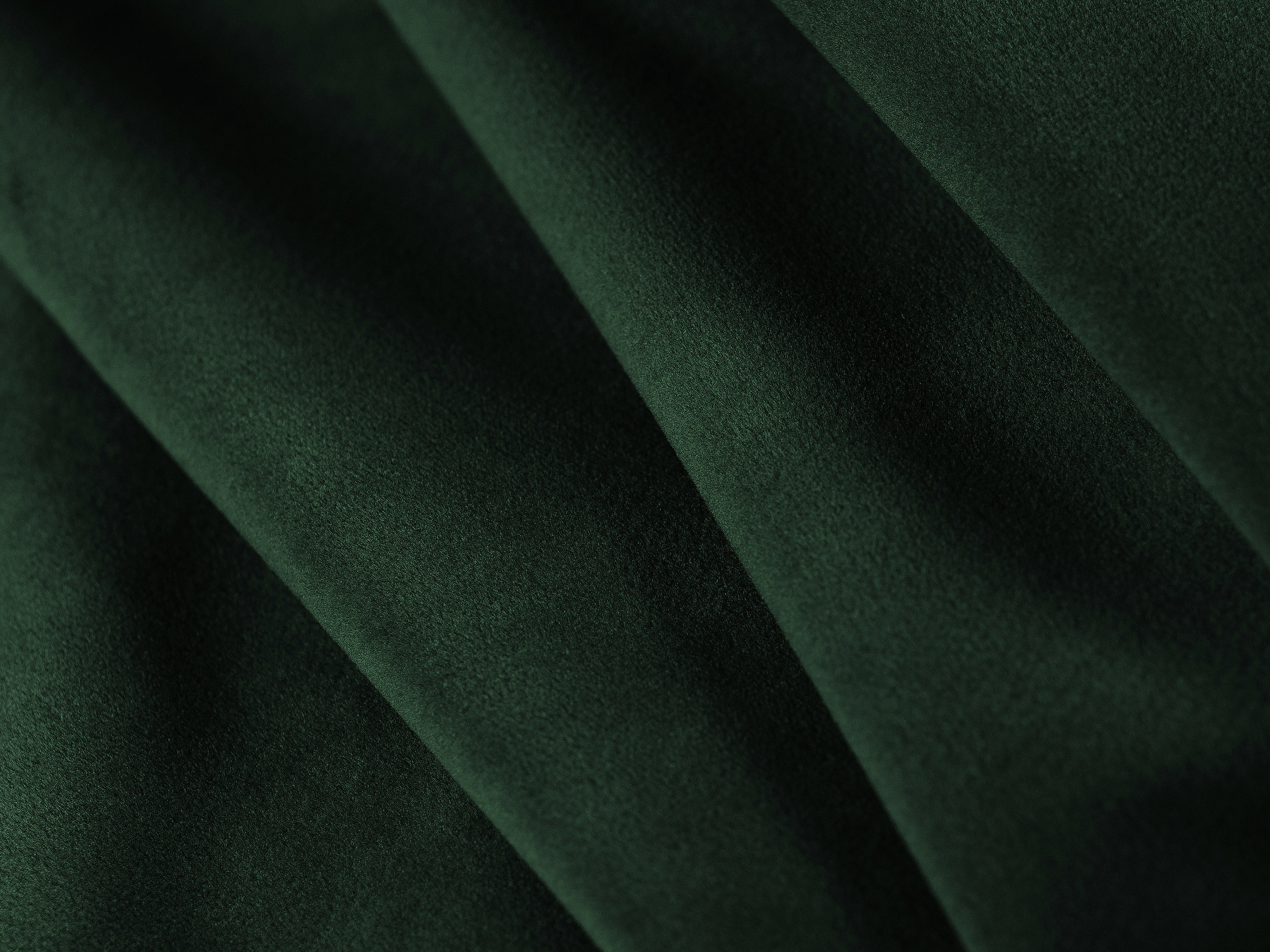 Symmetrical Velvet Corner Sofa STRINO Bottle Green