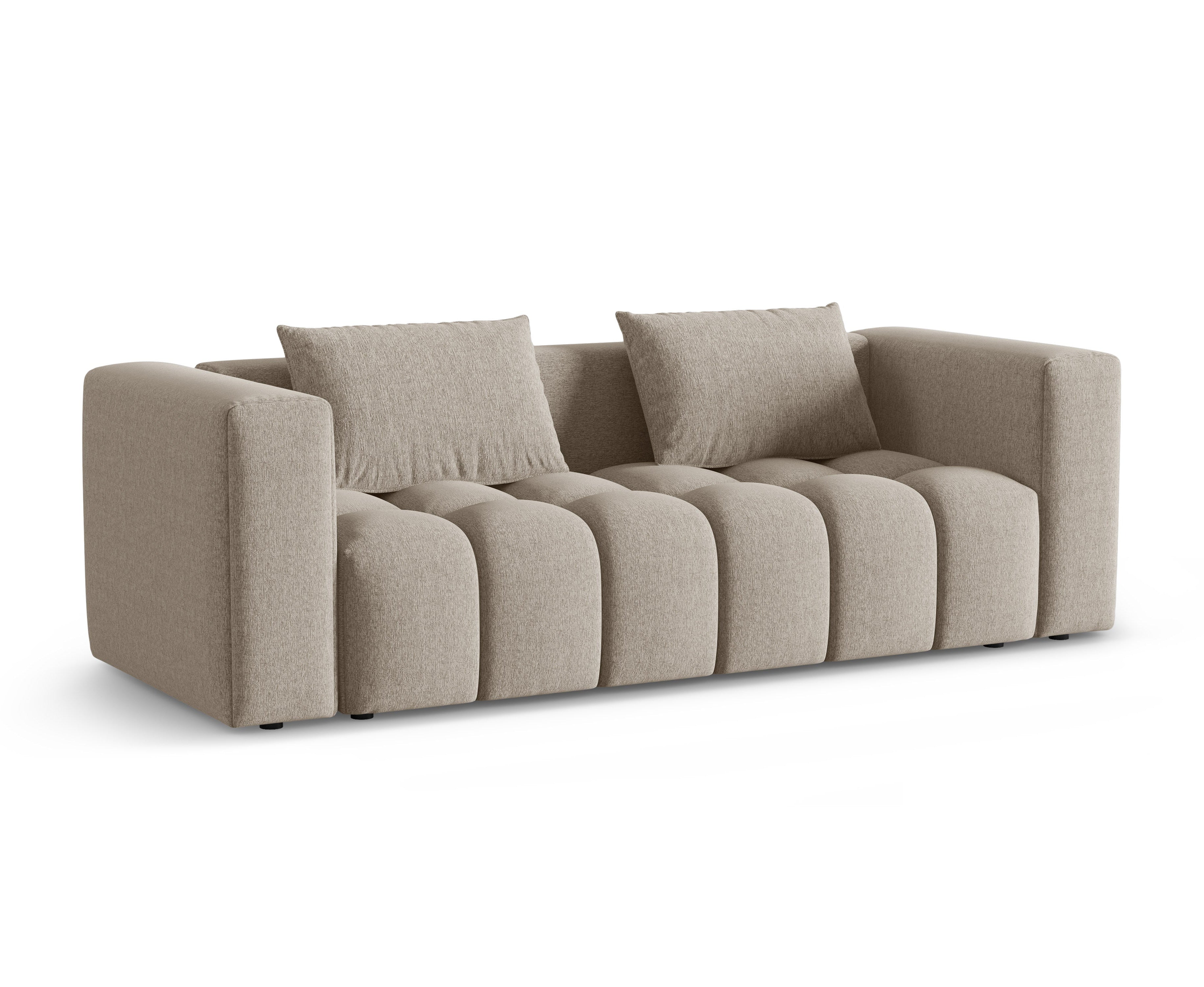 Sofa 3-osobowa z funkcją spania VERONA piaskowy