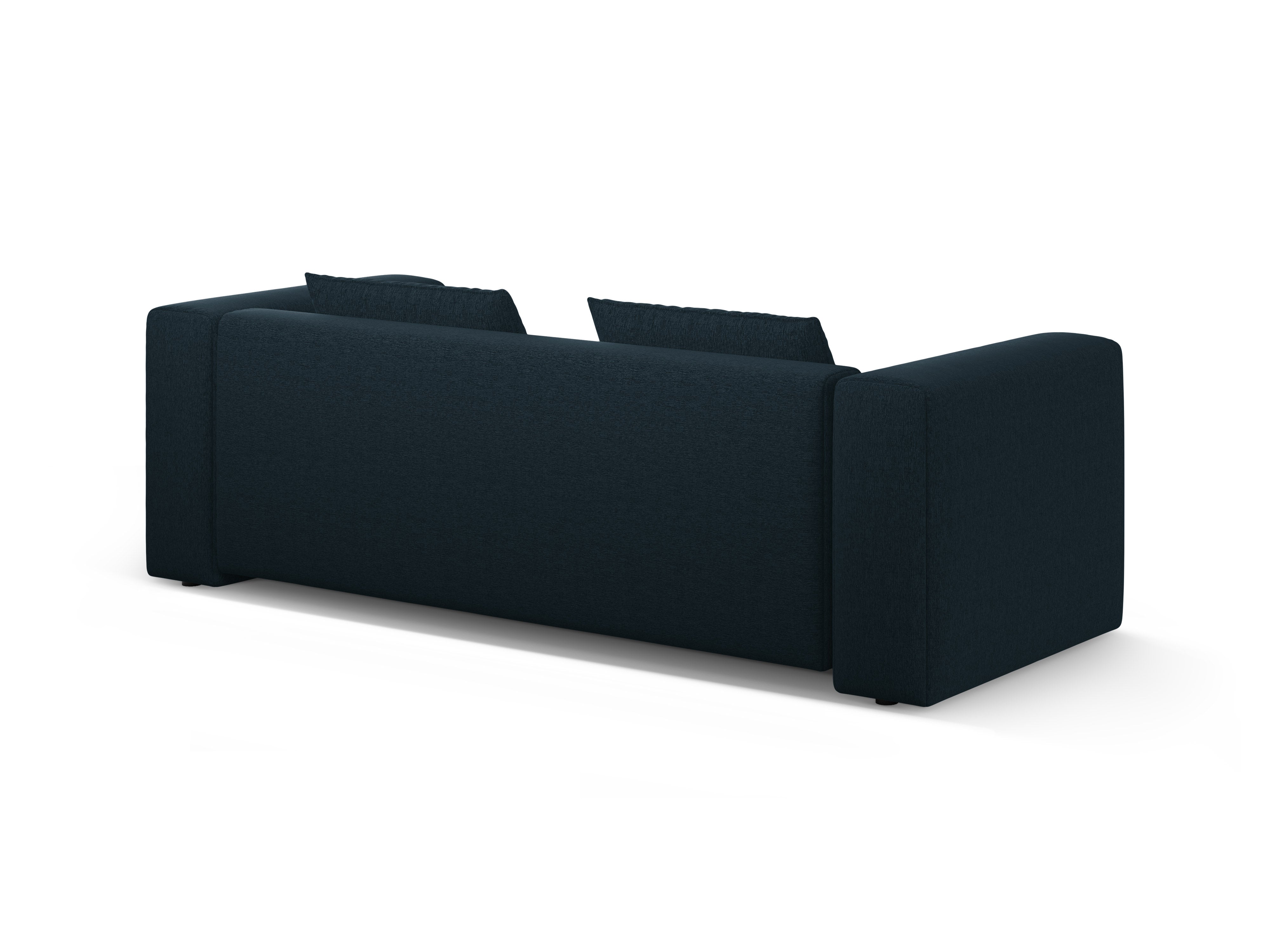 Sofa 3-osobowa z funkcją spania VERONA ciemny niebieski – Cosmopolitan Design