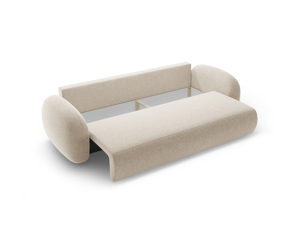 Sofa with sleeping function 3-seater TONALE sandy