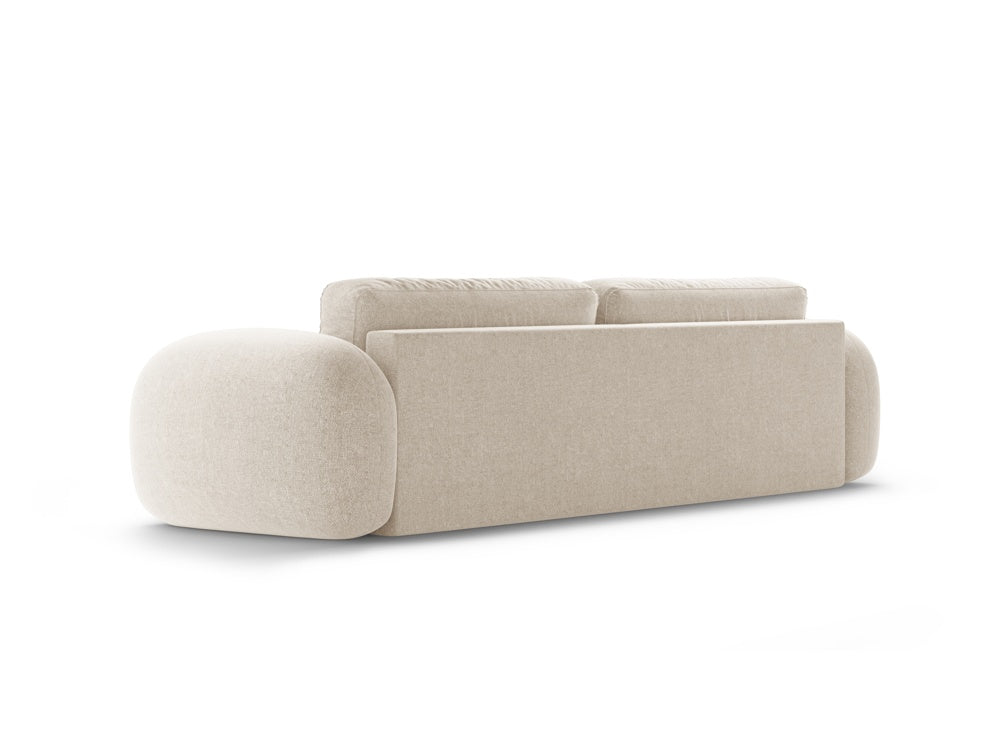 Sofa with sleeping function 3-seater TONALE sandy