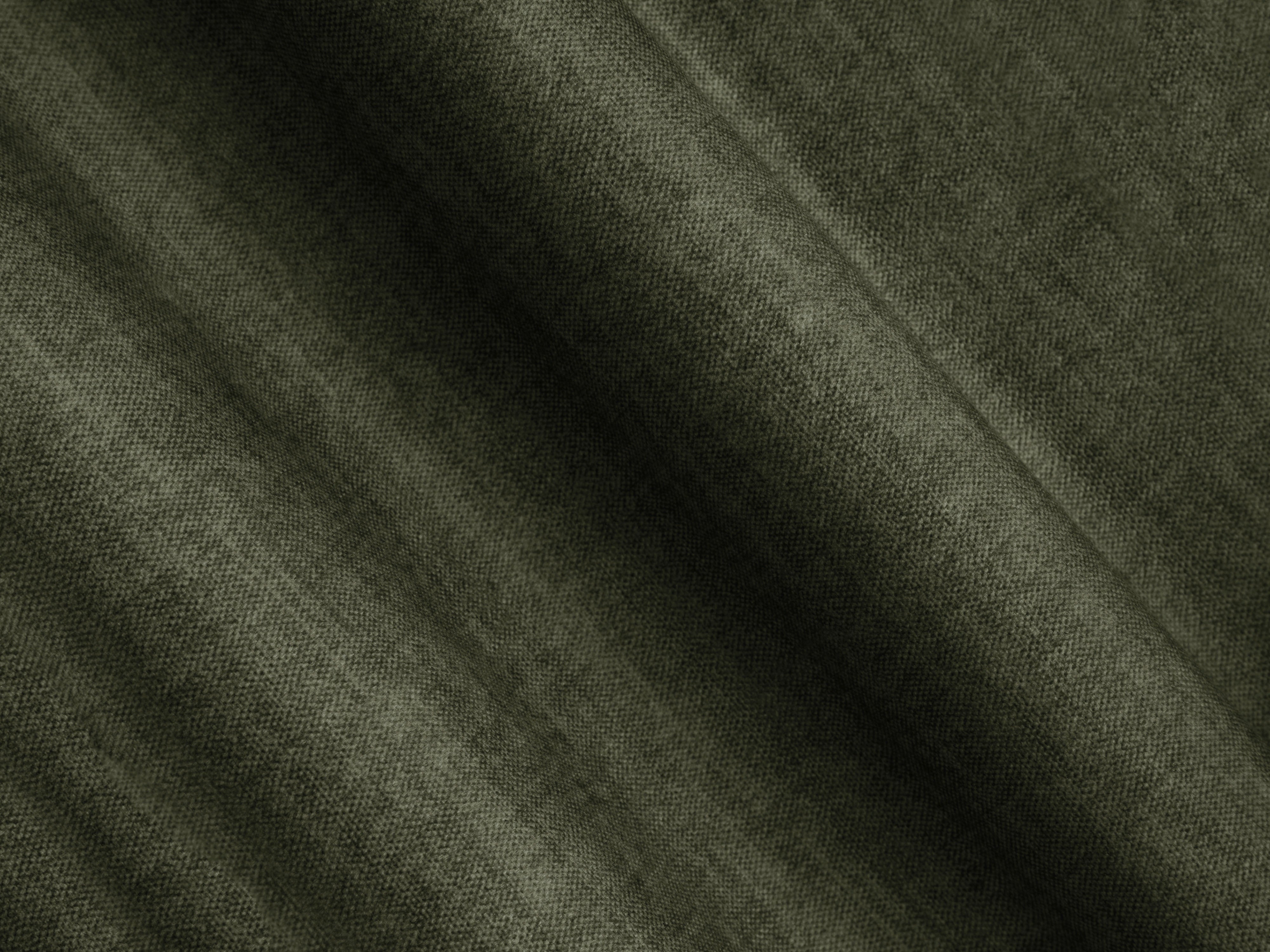 Groene 3-zits fluwelen bank CAMPI