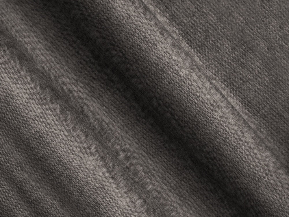 Sofa 3-zits fluwelen LORETTO grijs