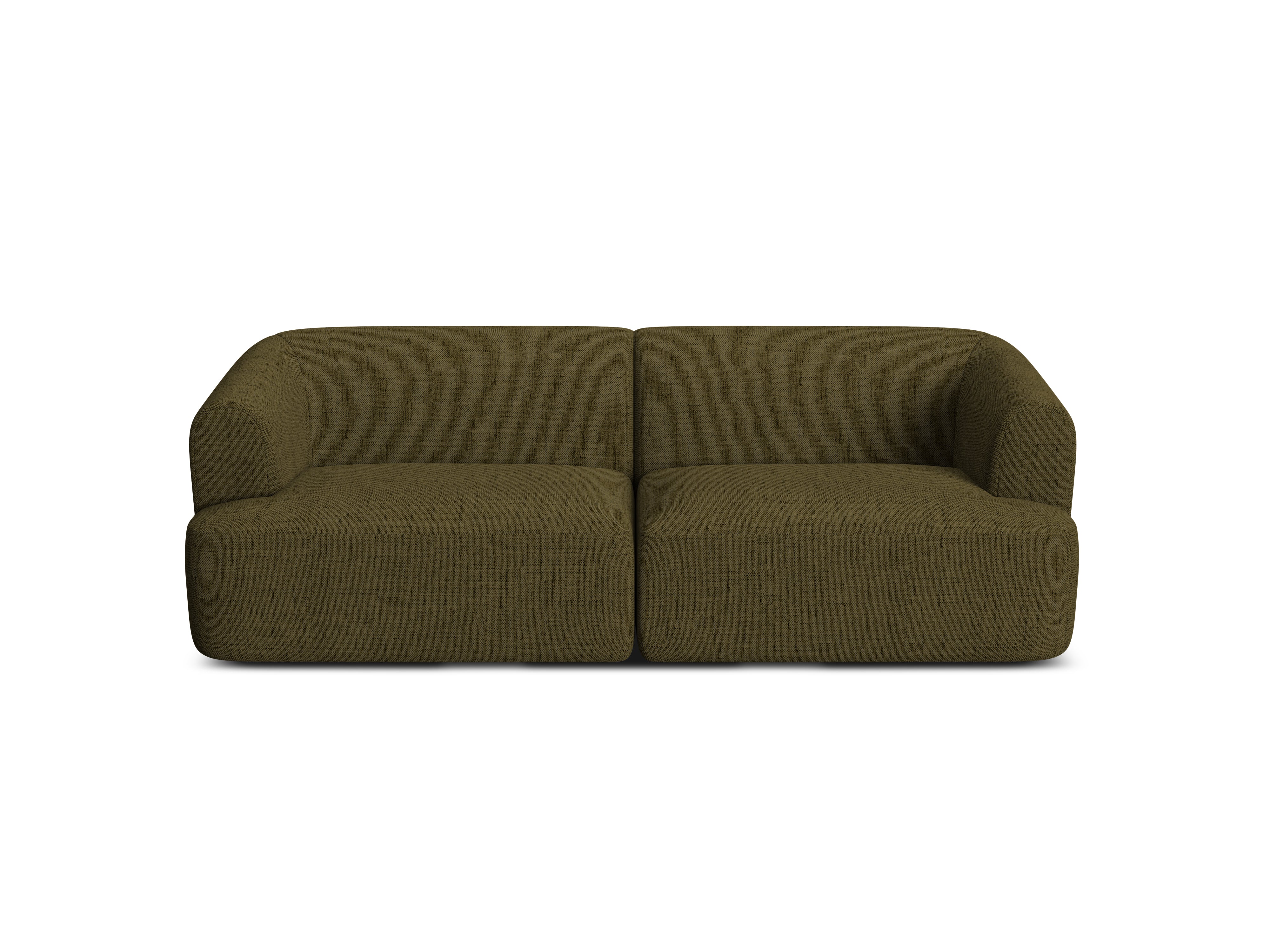 Sofa 3-Sitzer CAMPI grün Chenille