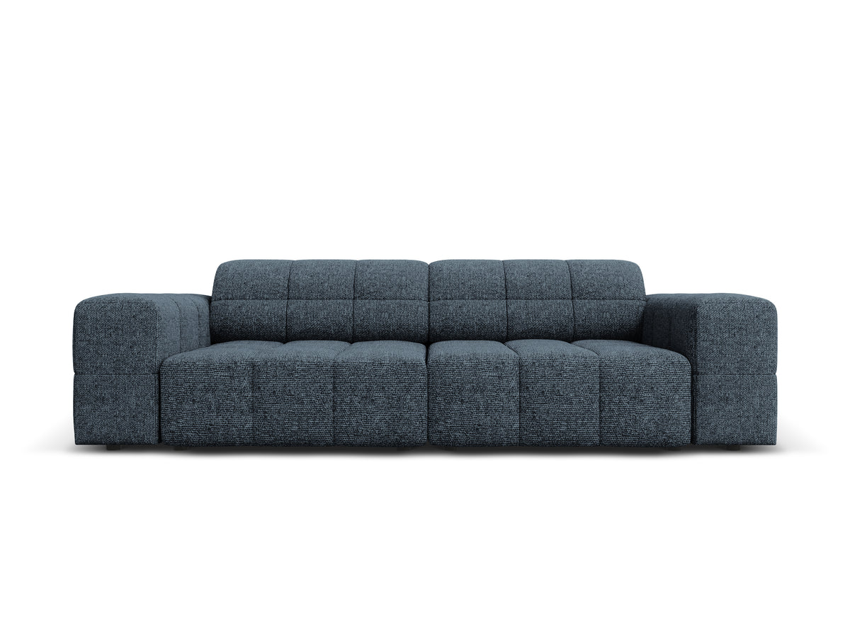 Sofa 3-osobowa CHICAGO niebieski szenil – Cosmopolitan Design