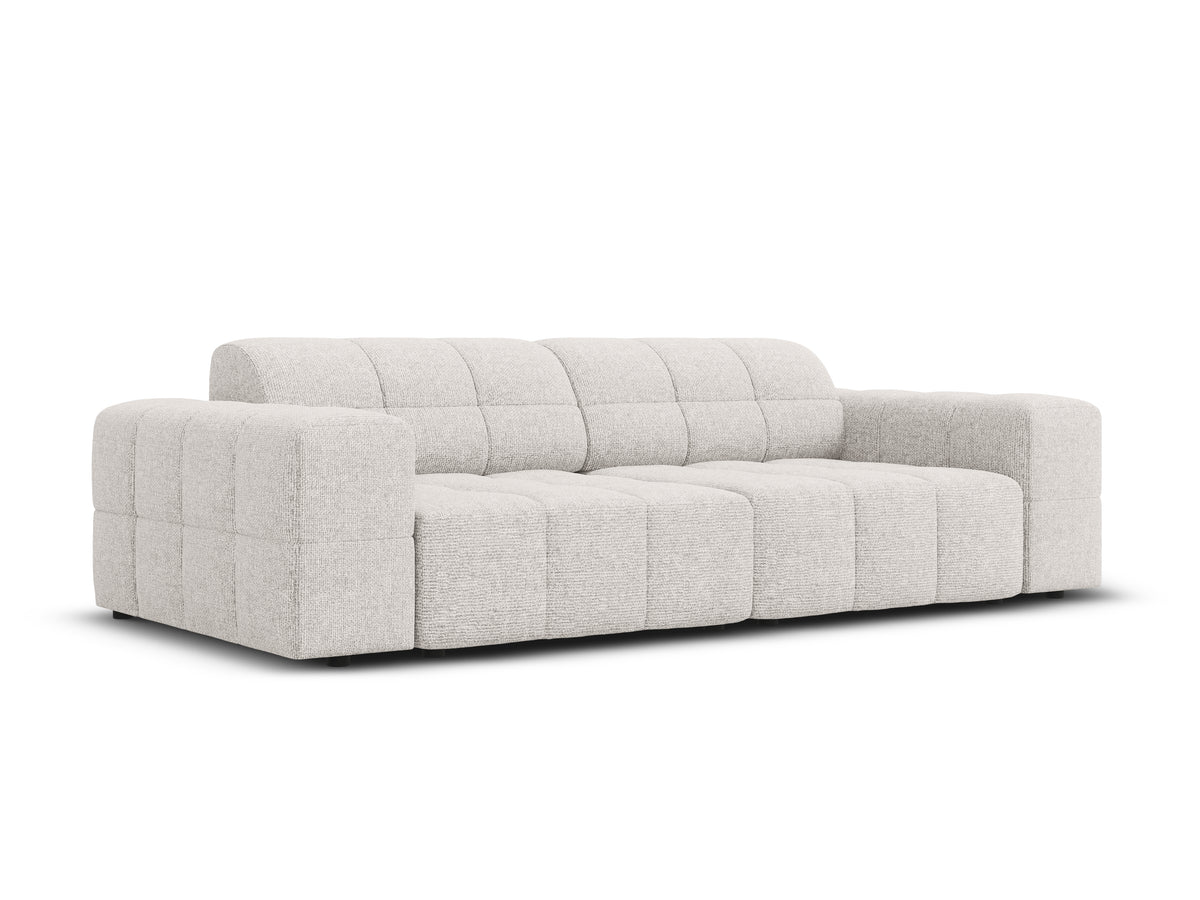 Kanapa 3-osobowa CHICAGO jasnoszary szenil – Cosmopolitan Design