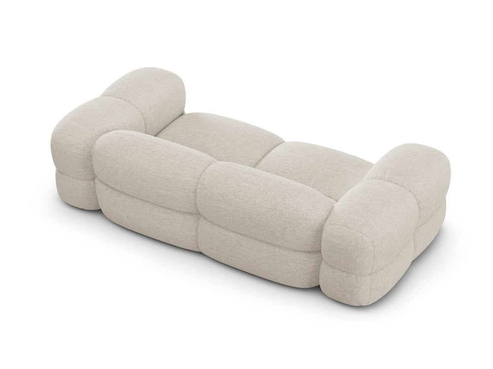 Sofa 3-zits LORETTO lichtbeige