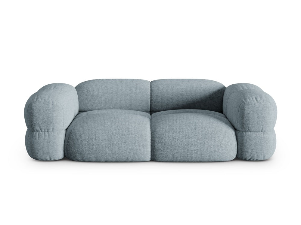 Sofa 3-zits LORETTO pastelblauw