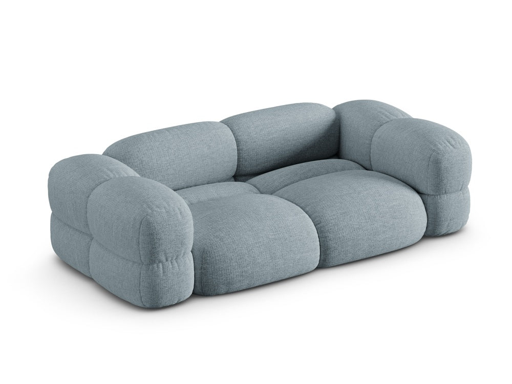 Sofa 3-zits LORETTO pastelblauw
