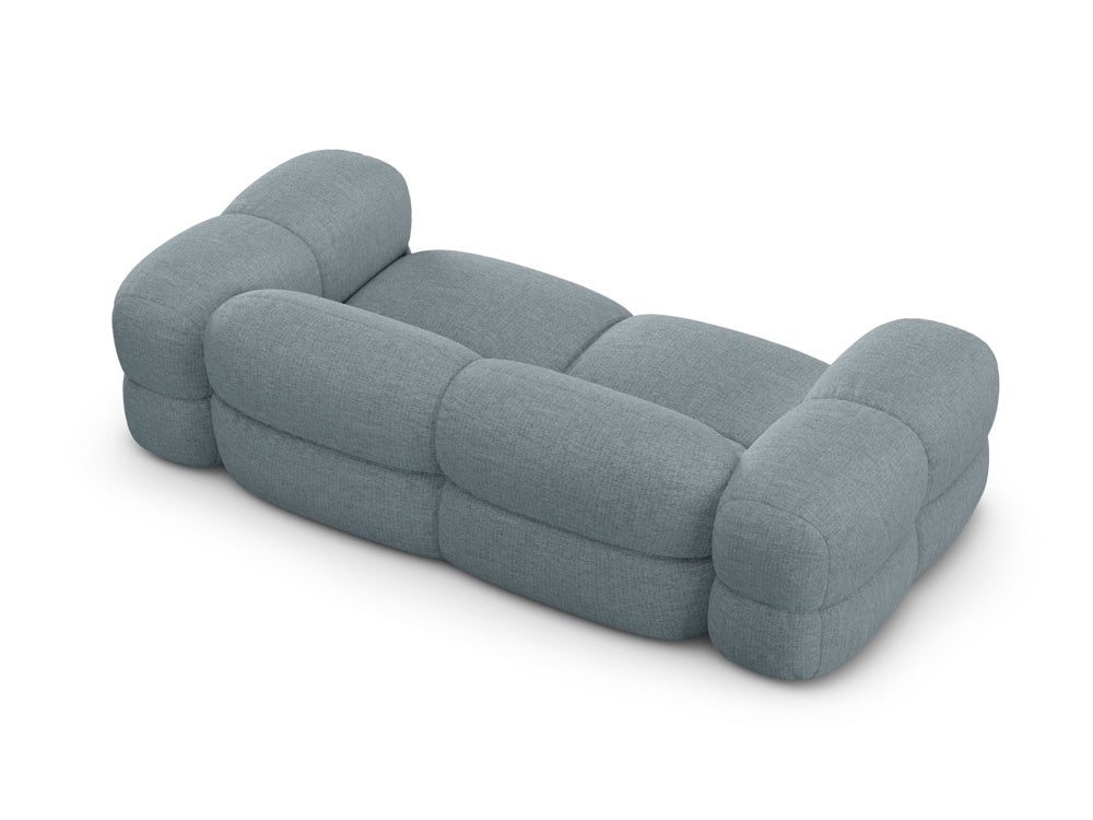 Sofa 3-zits LORETTO pastelblauw