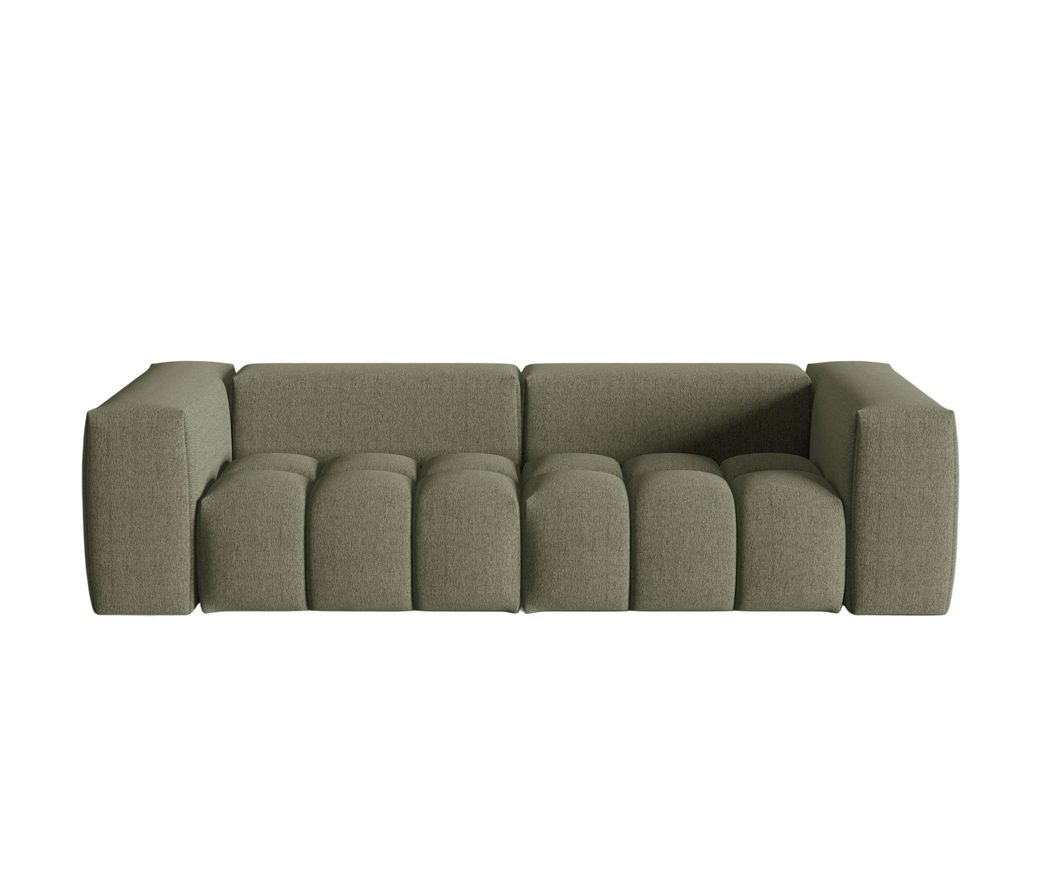 Sofa 3-osobowa VERONA oliwkowy – Cosmopolitan Design