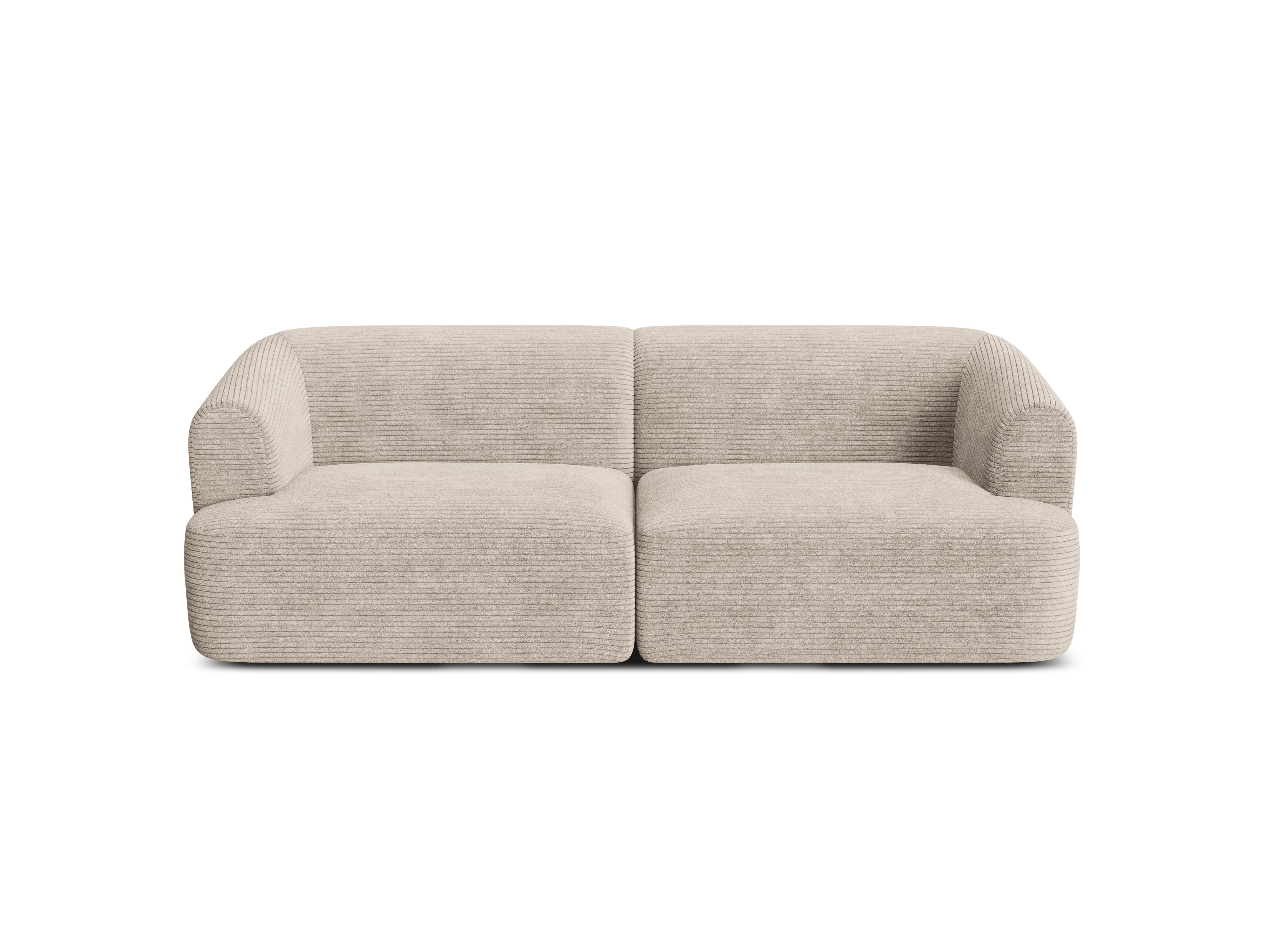 Sofa 3-sitzig CAMPI beige Cord