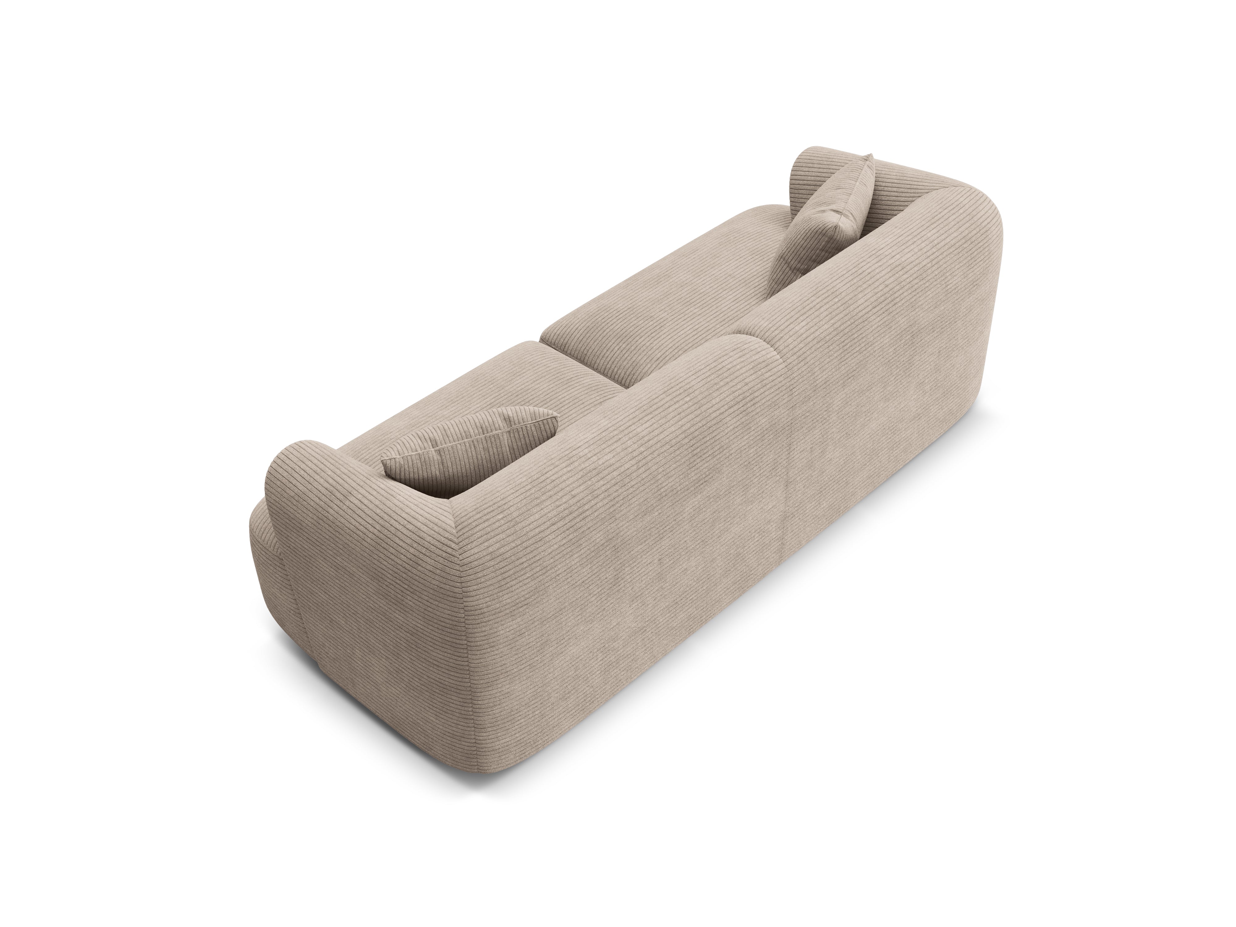 Sofa 3-sitzig CAMPI beige Cord