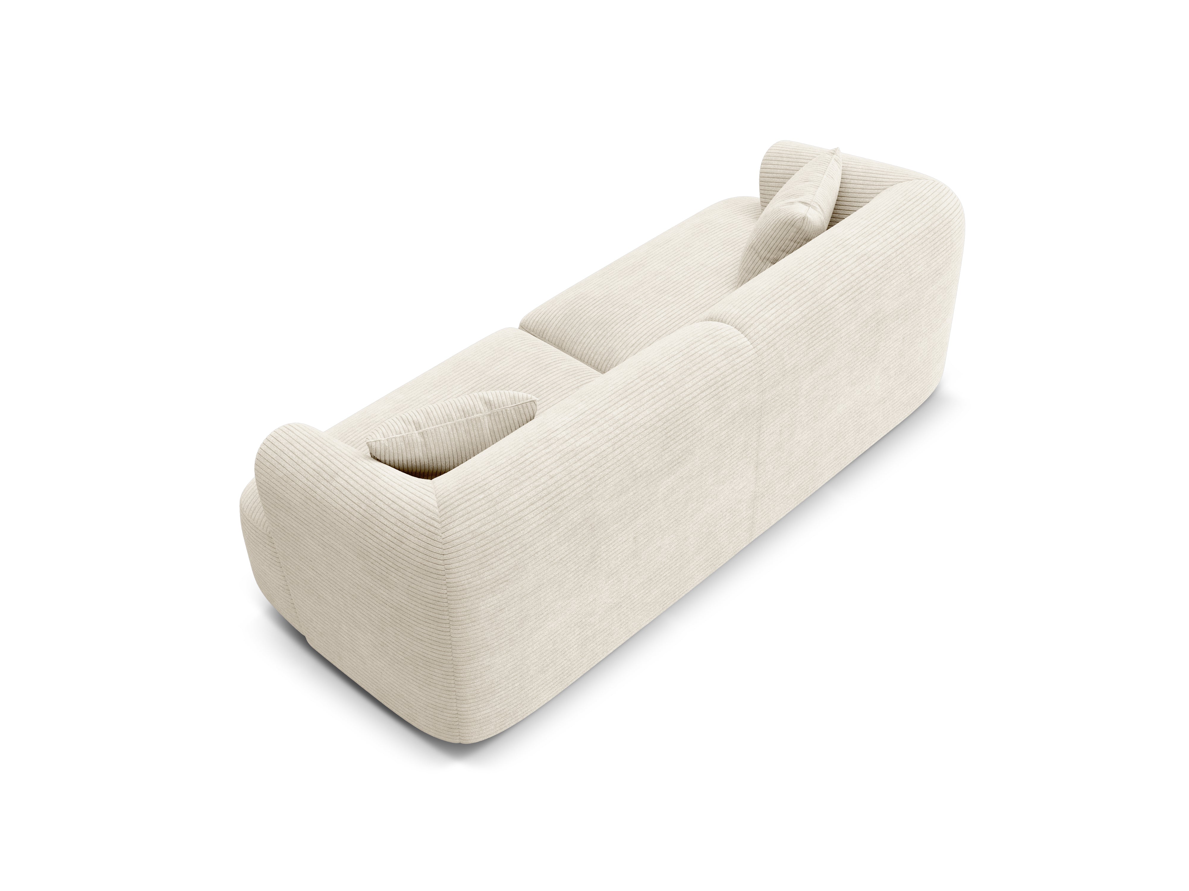 Sofa 3-sitzig CAMPI creme Cord