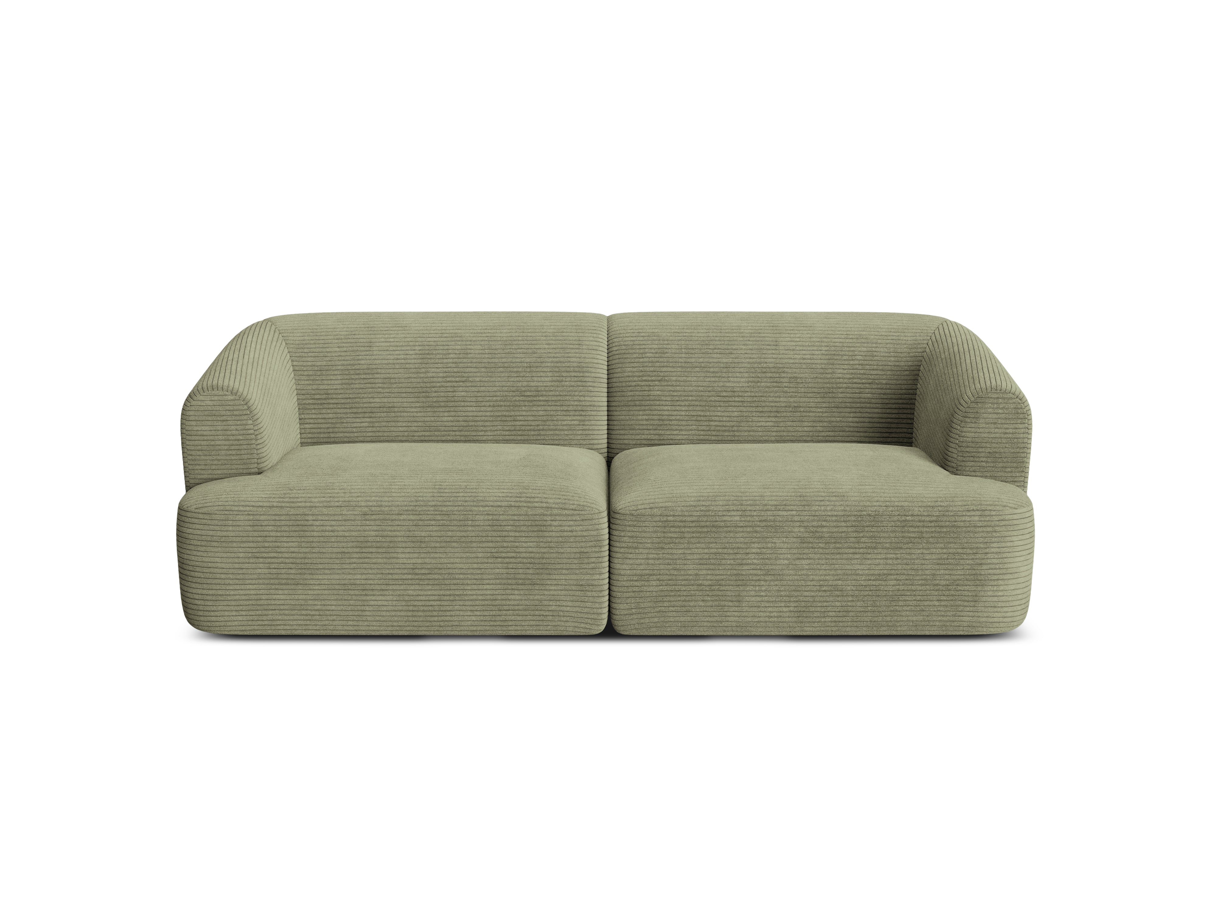 Sofa 3-Sitzer CAMPI grün Cord