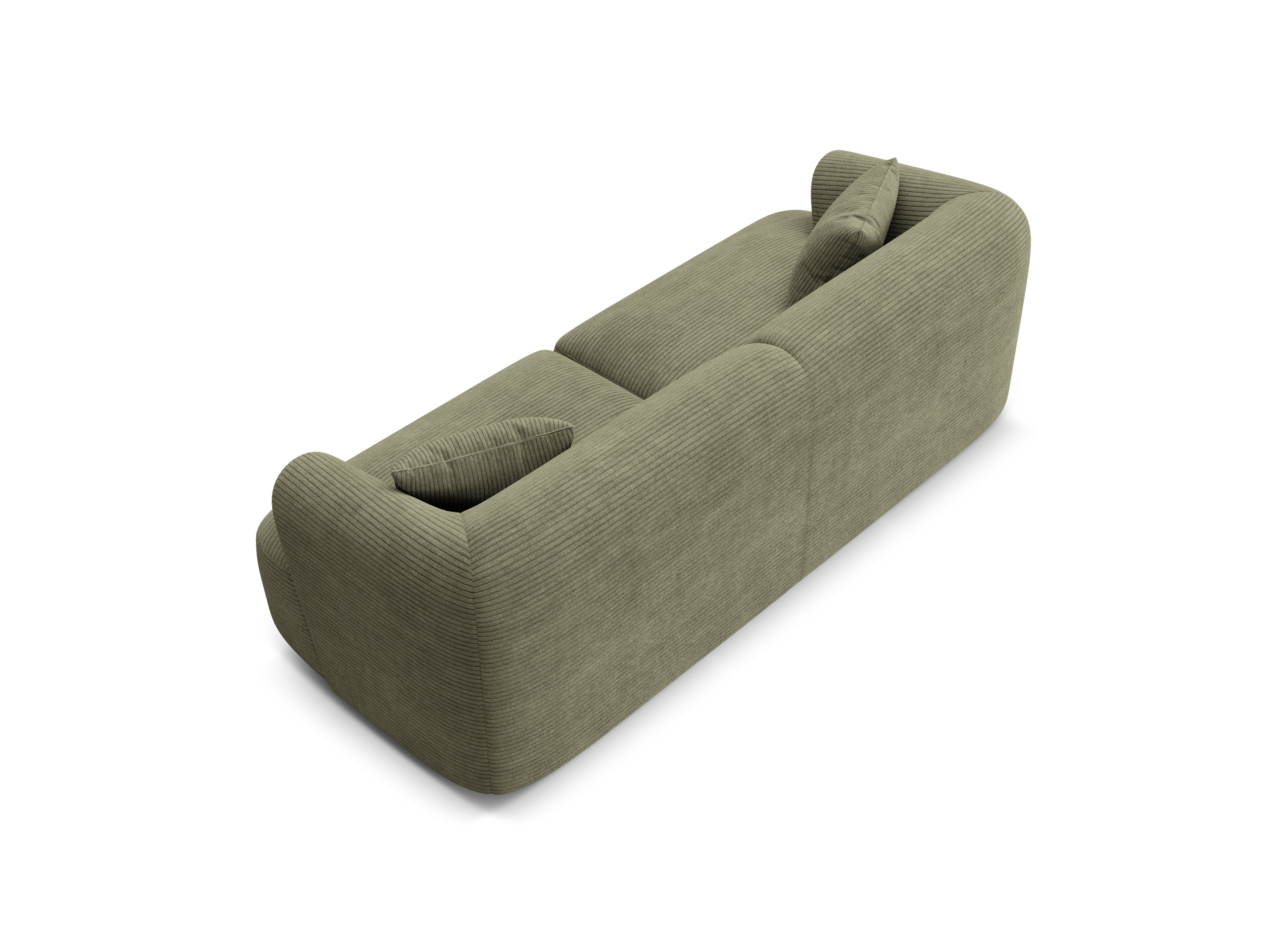 Sofa 3-Sitzer CAMPI grün Cord
