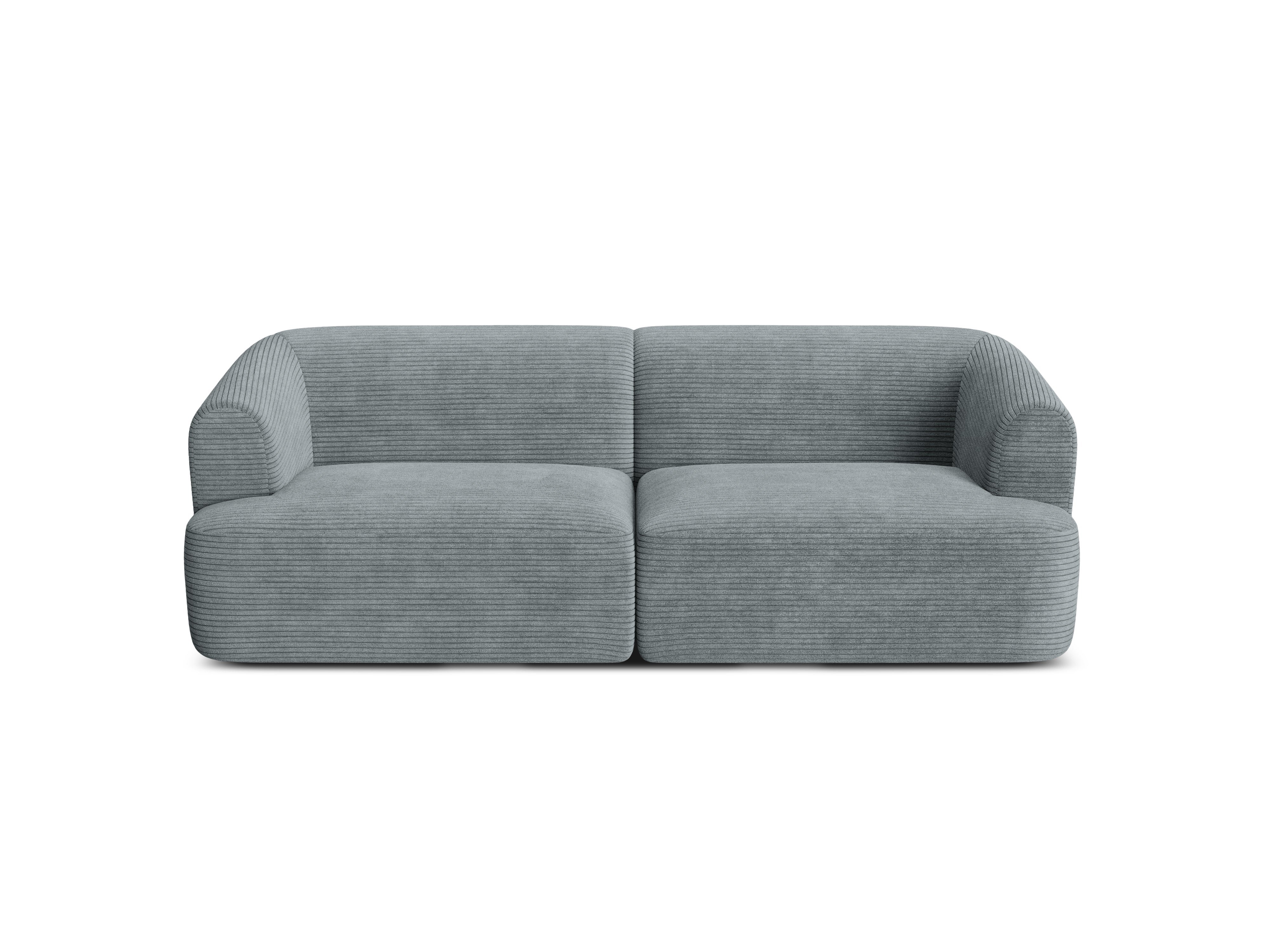 Sofa 3-sitzig CAMPI grau Cord