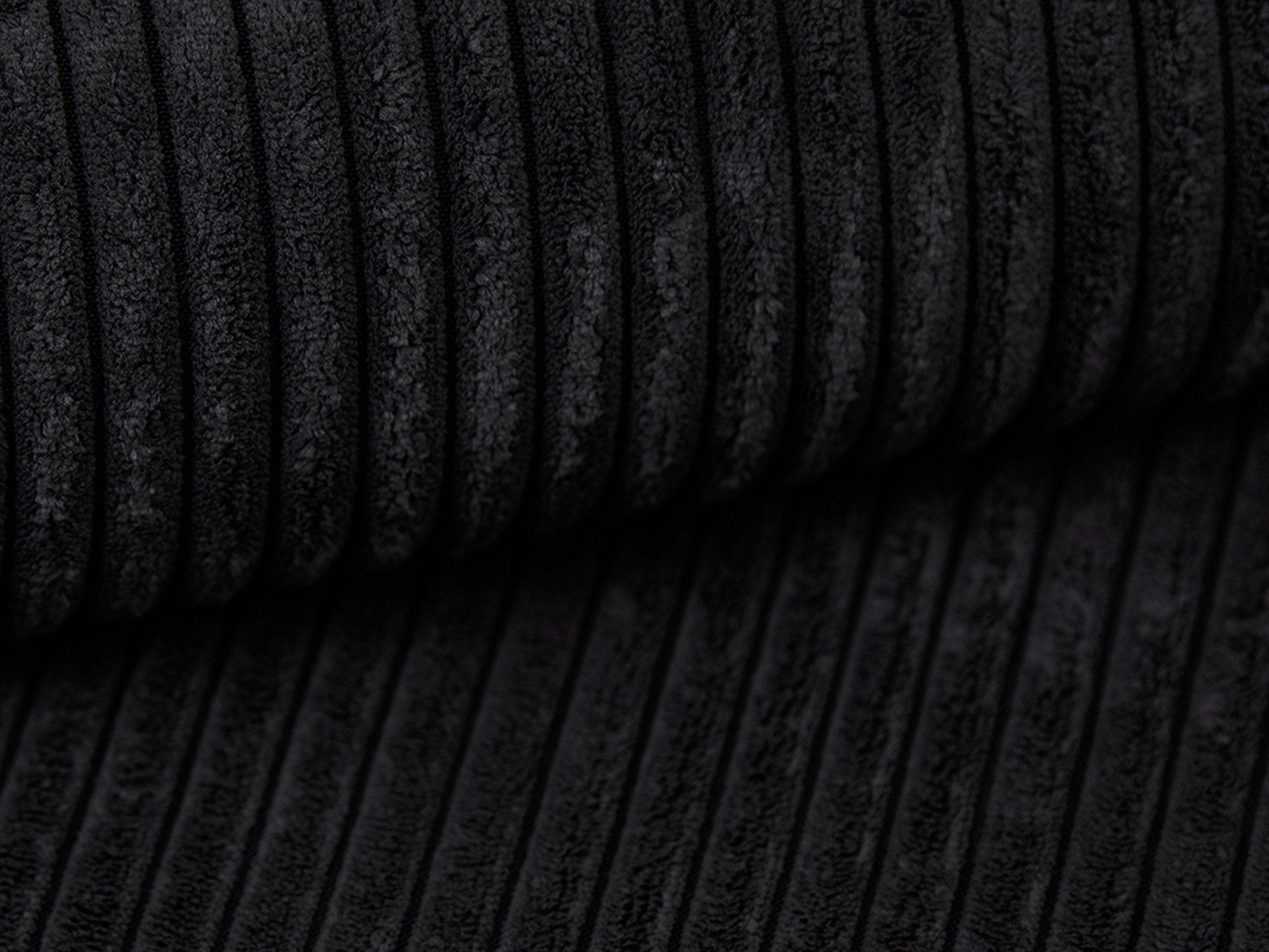 Sofa 3-Sitzer CAMPI schwarzes Cord