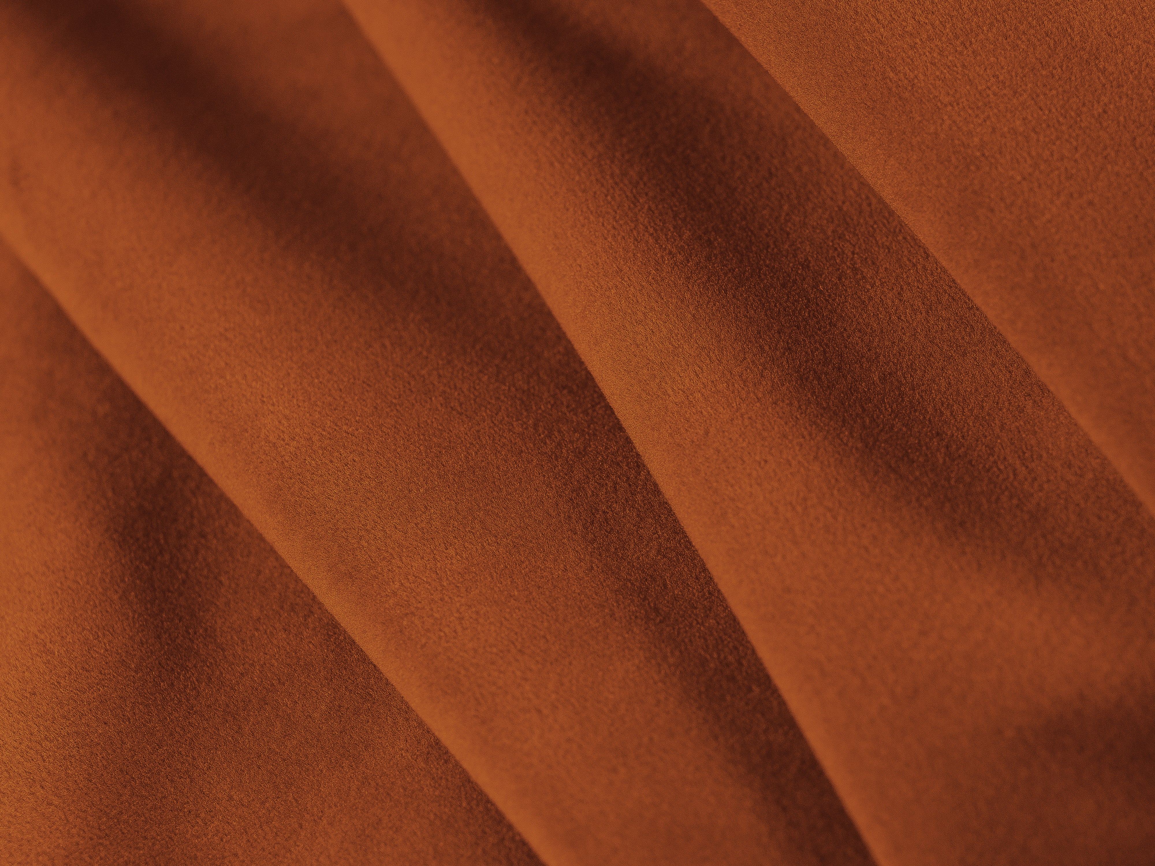 Sofa van fluweel 3-zits STRINO terracotta